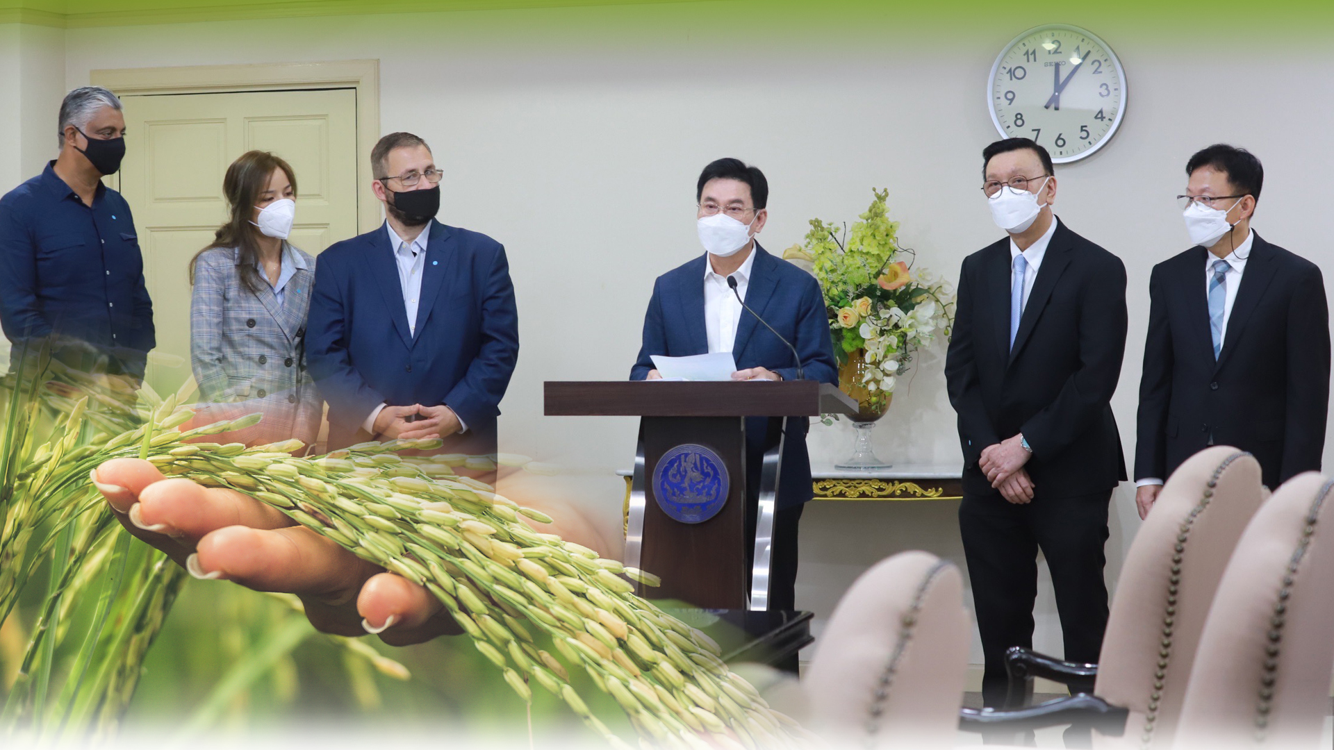 จุรินทร์ จับมือสมาคมส่งออกข้าวไทย ดึง The Rice Trader อเมริกาจัด 02ข้าวโลก