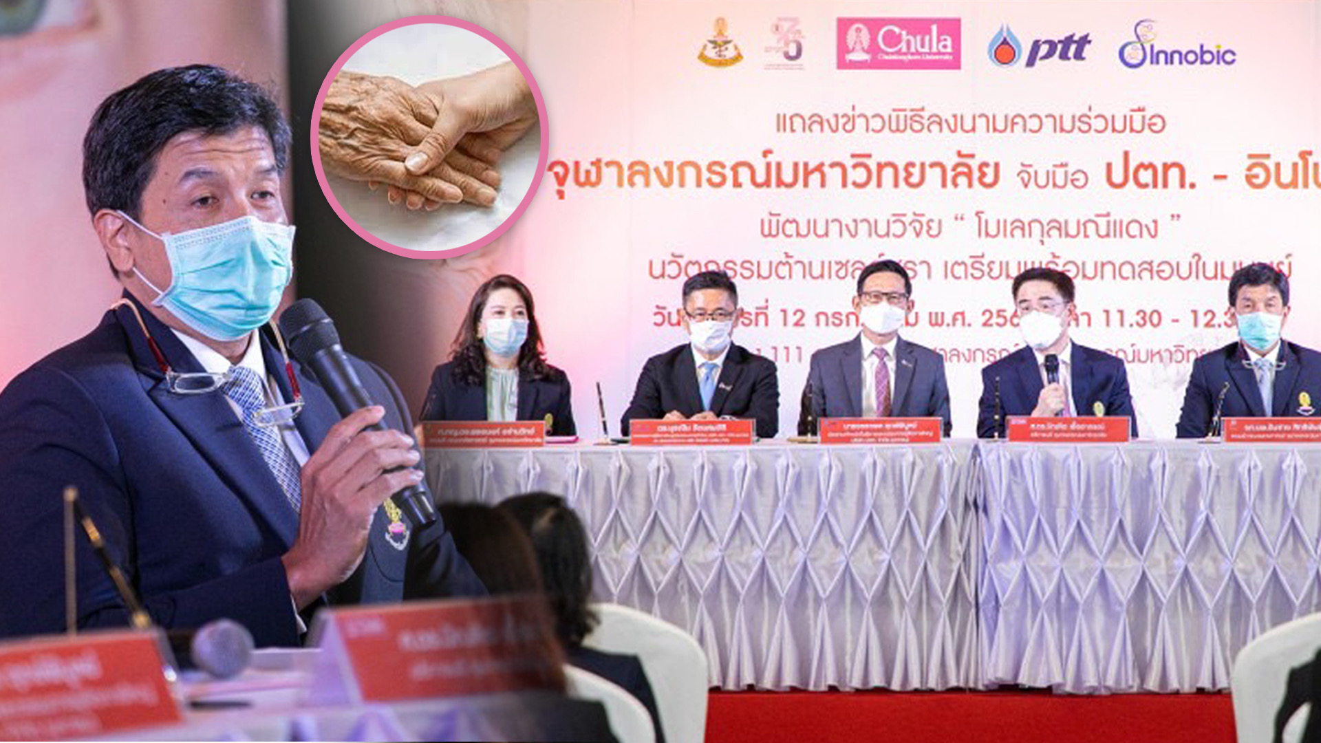 นักวิจัยจุฬาฯ-ปตท.-อินโนบิก ร่วมมือเตรียมผลิตนวัตกรรม”มณีแดง”ต้านเซลล์ชรา 1 9C784C2E A5CA 488E 93EE 4FBF8F073D80