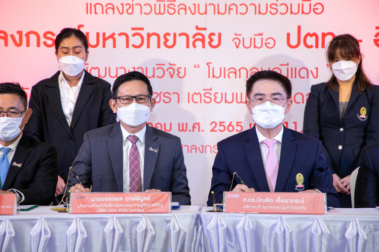 นักวิจัยจุฬาฯ-ปตท.-อินโนบิก ร่วมมือเตรียมผลิตนวัตกรรม”มณีแดง”ต้านเซลล์ชรา 5 C471F51F 0982 441E 8C46 45701E0BE8ED