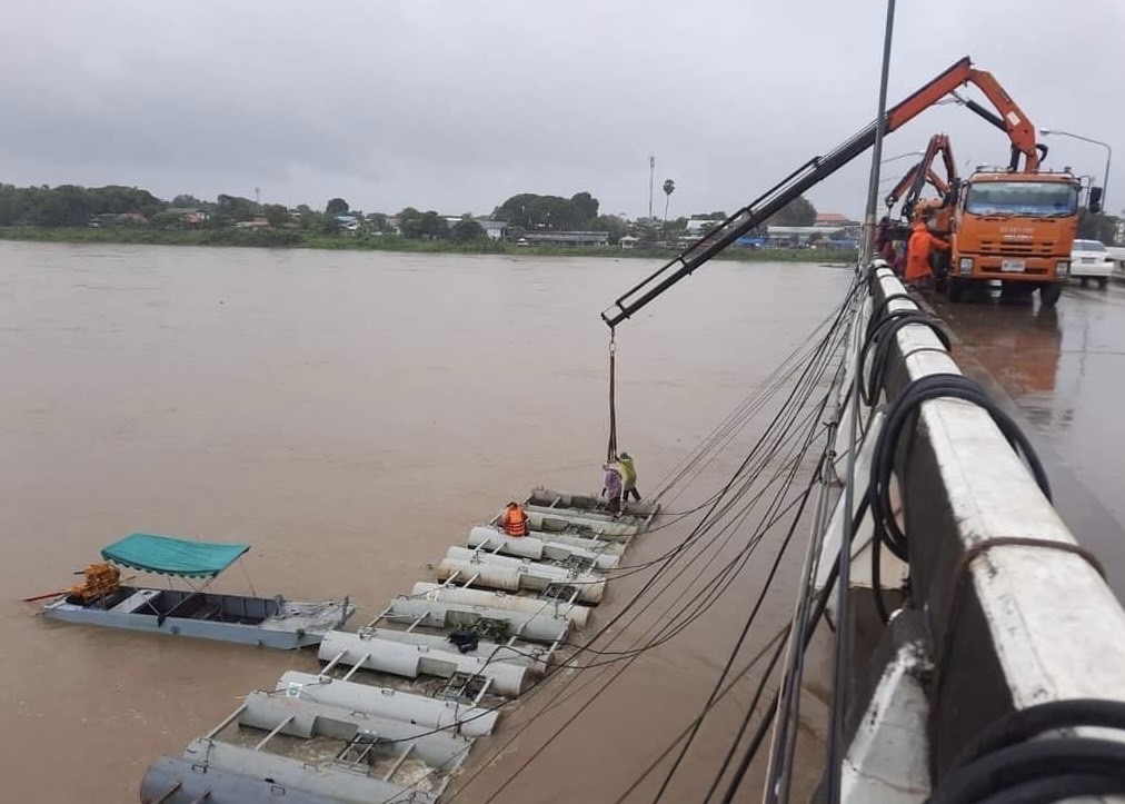 กรมชลประทานระดมสรรพกำลังเร่งระบายน้ำช่วยเหลือภาคอีสาน 2 7D49A173 FE22 4577 AB0B 59D5F4264DE2