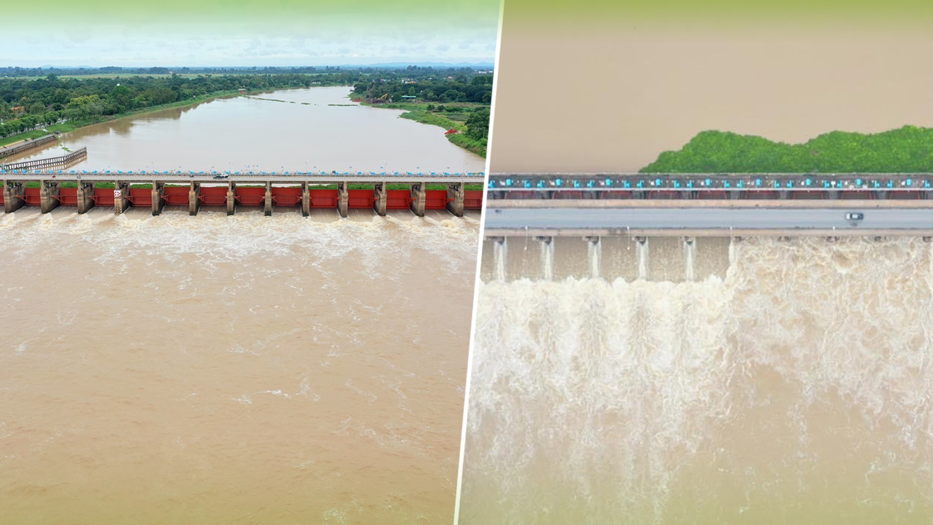 กรมชลประทานเตือนปรับเพิ่มการระบายน้ำเขื่อนเจ้าพระยา 1 FE31235F B2A7 4A30 AED9 CFE617C378CE