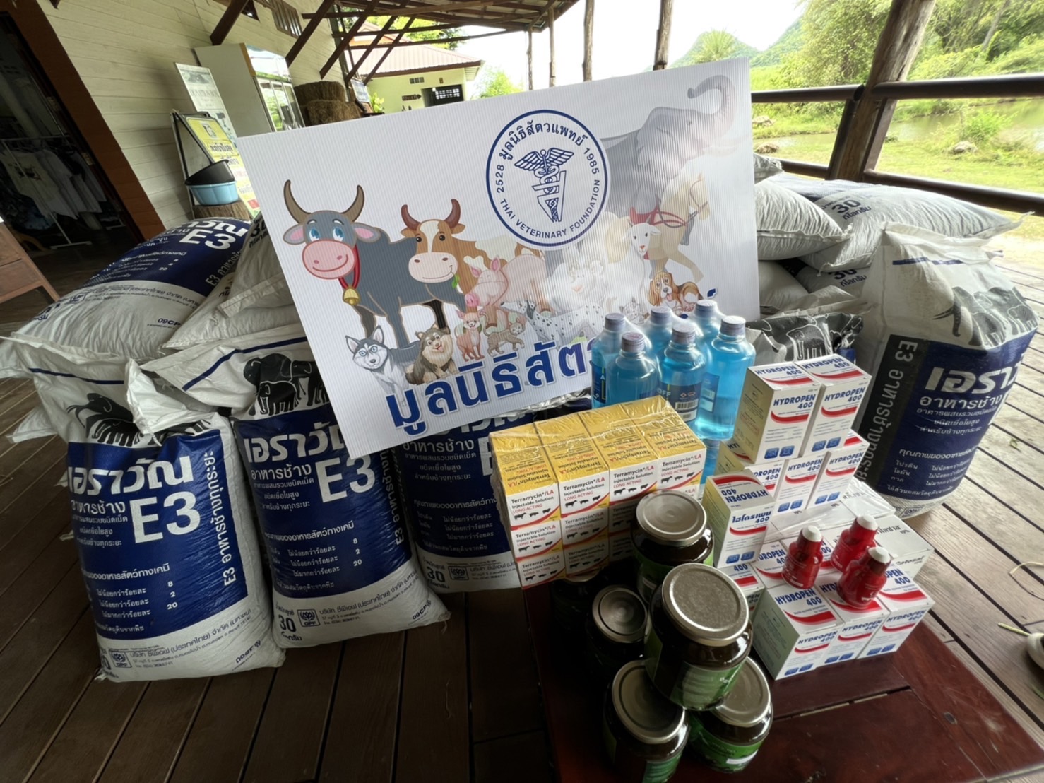 กรมปศุสัตว์บูรณาการภาคเอกชนร่วมมือมูลนิธิสัตวแพทย์จัดทำโครงการรักษ์ช้าง เพื่อดำเนินการช่วยเหลือช้างในปางช้าง ช.ช้างชรา จังหวัดกาญจนบุรี 3 272FFB8D 5DC1 4850 AB16 820F68868204