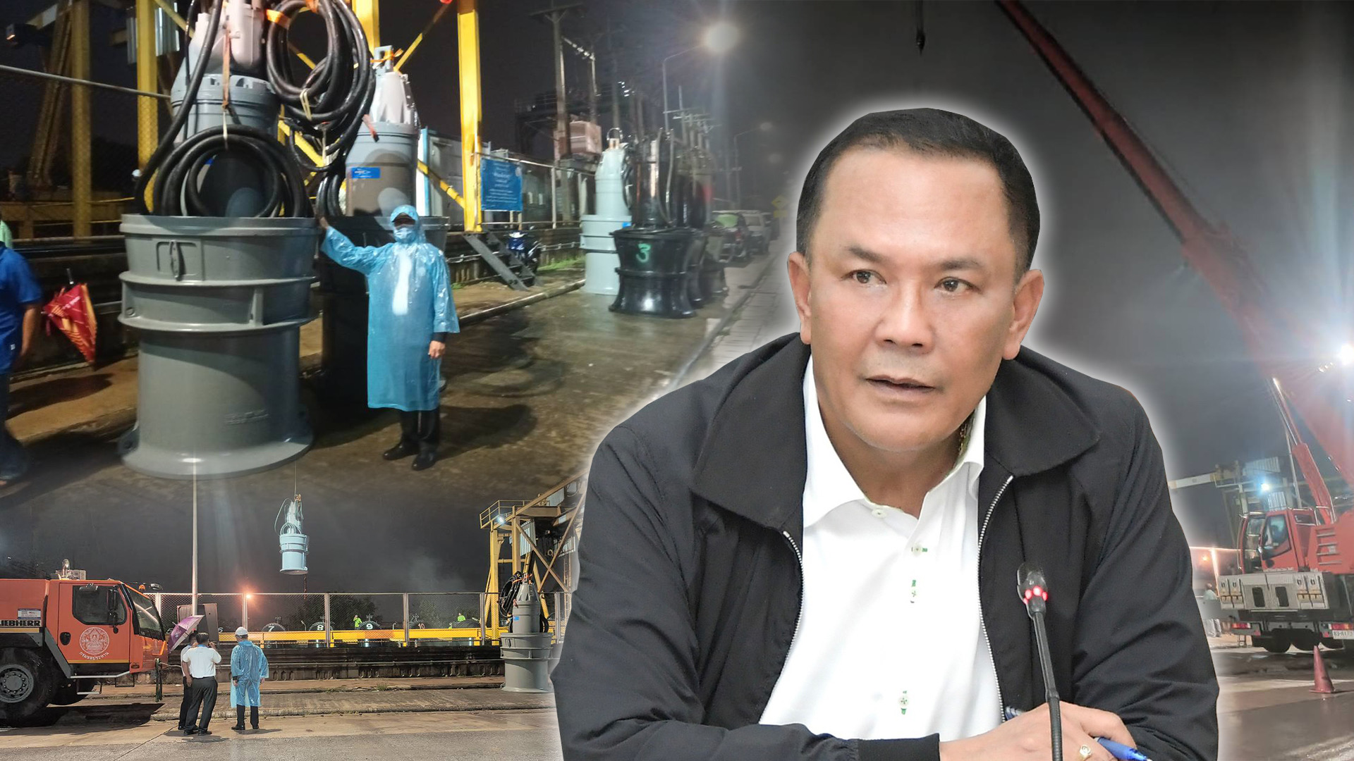 กรมชลประทานติดตั้งเครื่องสูบน้ำเพิ่มเติม เสริมการระบายน้ำที่สถานีสูบน้ำปากคลองรังสิตฯ 1 6760E323 6CF2 4122 890A 2768F2496158