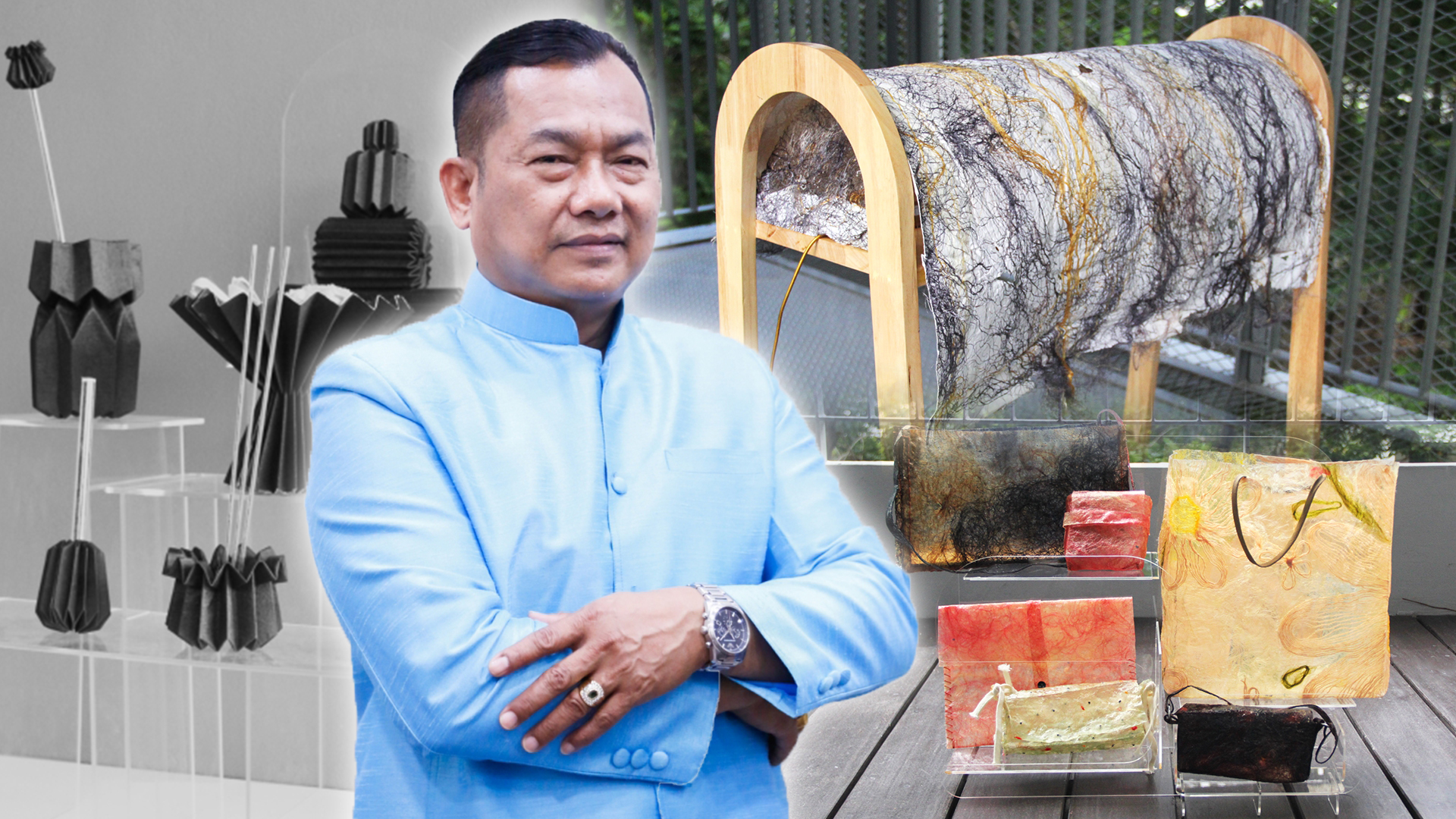 กรมหม่อนไหมจับมือ ม.เกษตรศาสตร์ สร้างมูลค่าเศษเหลือใช้จากไหมไทยหลากรูปแบบ เพื่อต่อยอดเชิงพาณิชย์ 1 ไหมไทย3