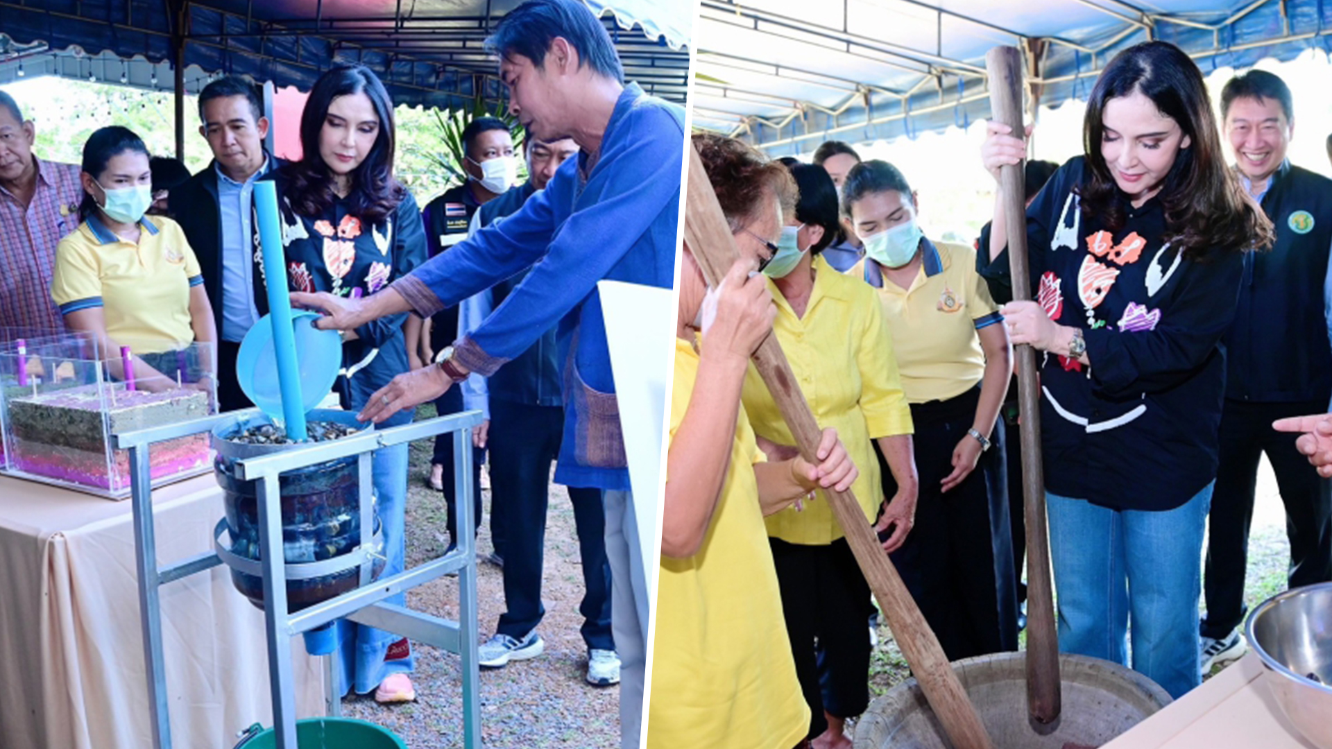 รมช.เกษตรฯ มนัญญา ตรวจเยี่ยมสหกรณ์การเกษตรเกาะช้าง หนุนการทำกะปิเกาะช้าง สร้างรายได้ให้สมาชิก 1 กะปิ3