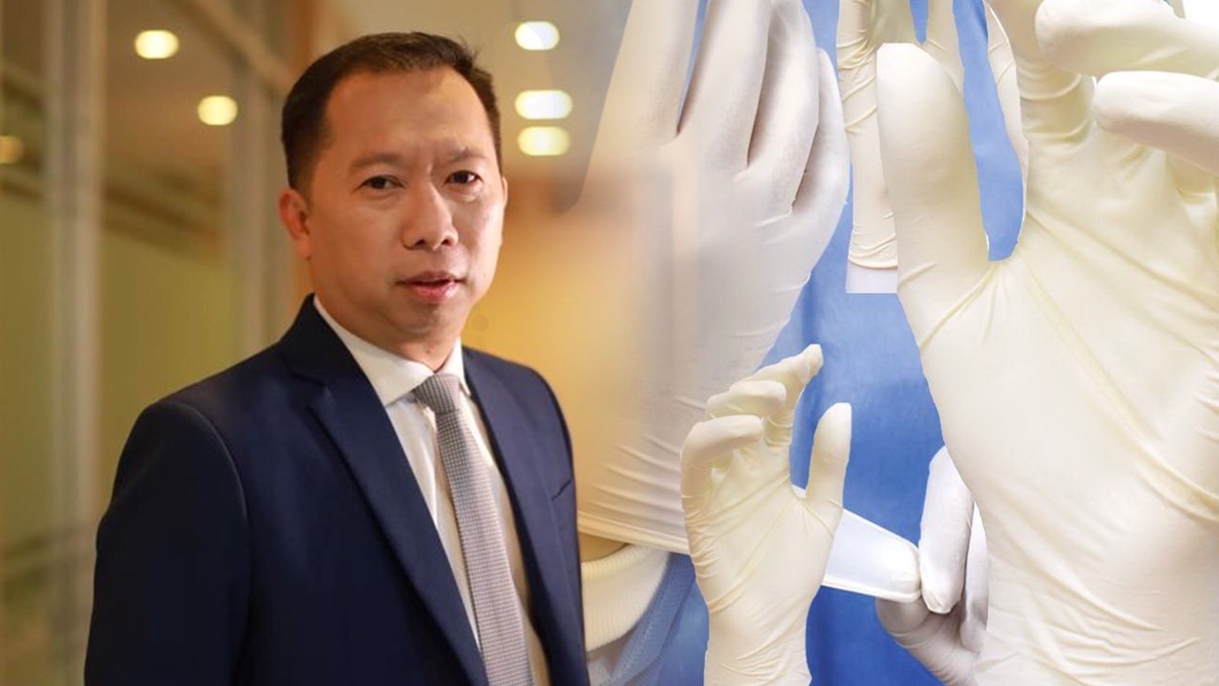 กระทรวงเกษตรฯ ตั้งคณะทำงานเฉพาะกิจ เร่งสางปัญหาหลังสหรัฐฯแบนใช้ถุงมือยาง เล็งหาตลาดใหม่ ขณะที่ ผู้ว่าการ กยท. ยัน ถุงมือยางยังเติบโตต่อเนื่อง ไม่ใช่ขาลง 1 S 31212320