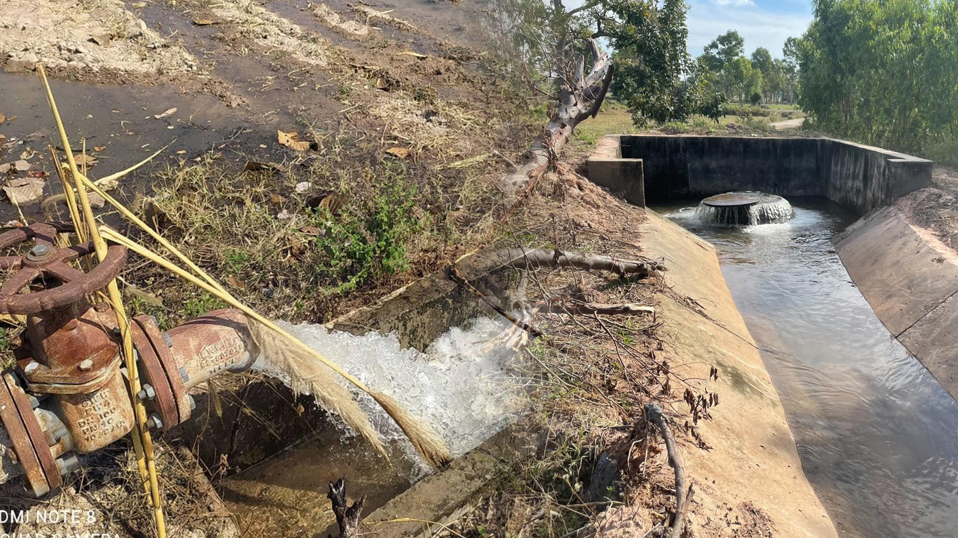 กรมชลฯแจงสถานีสูบน้ำฯ บ้านยางชุมภูมิตำรวจ จ.ศรีสะเกษ ใช้งานได้จริง 1 กรม 1