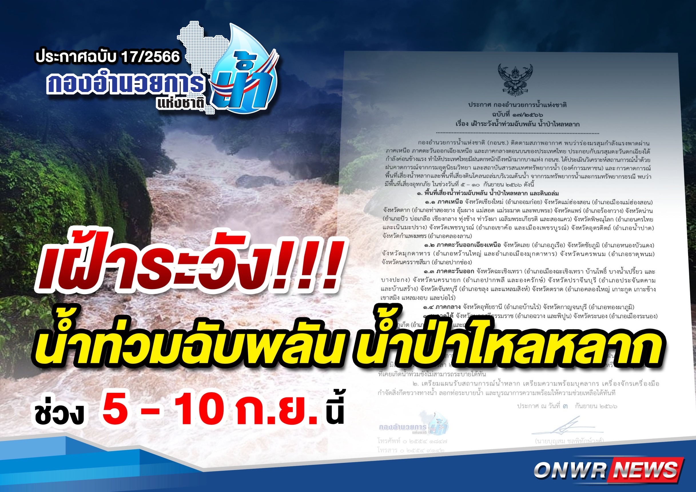 น้ำท่วม