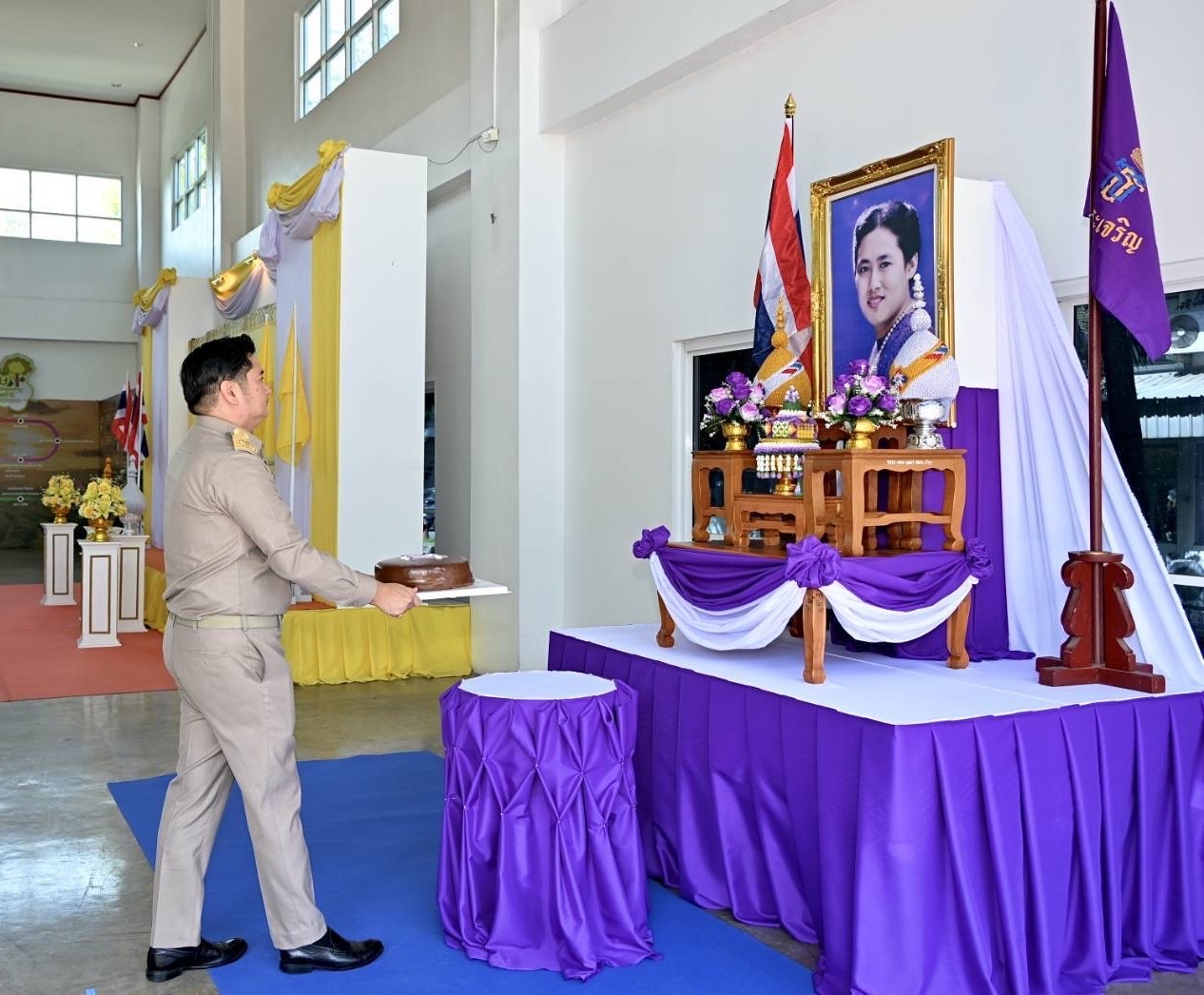 สมเด็จพระกนิษฐาธิราชเจ้า กรมสมเด็จพระเทพรัตนราชสุดาฯ สยามบรมราชกุมารี พระราชทานเค้กให้กับกรมวิชาการเกษตร เนื่องในวาระดิถีขึ้นปีใหม่ พุทธศักราช 2568 4 824394