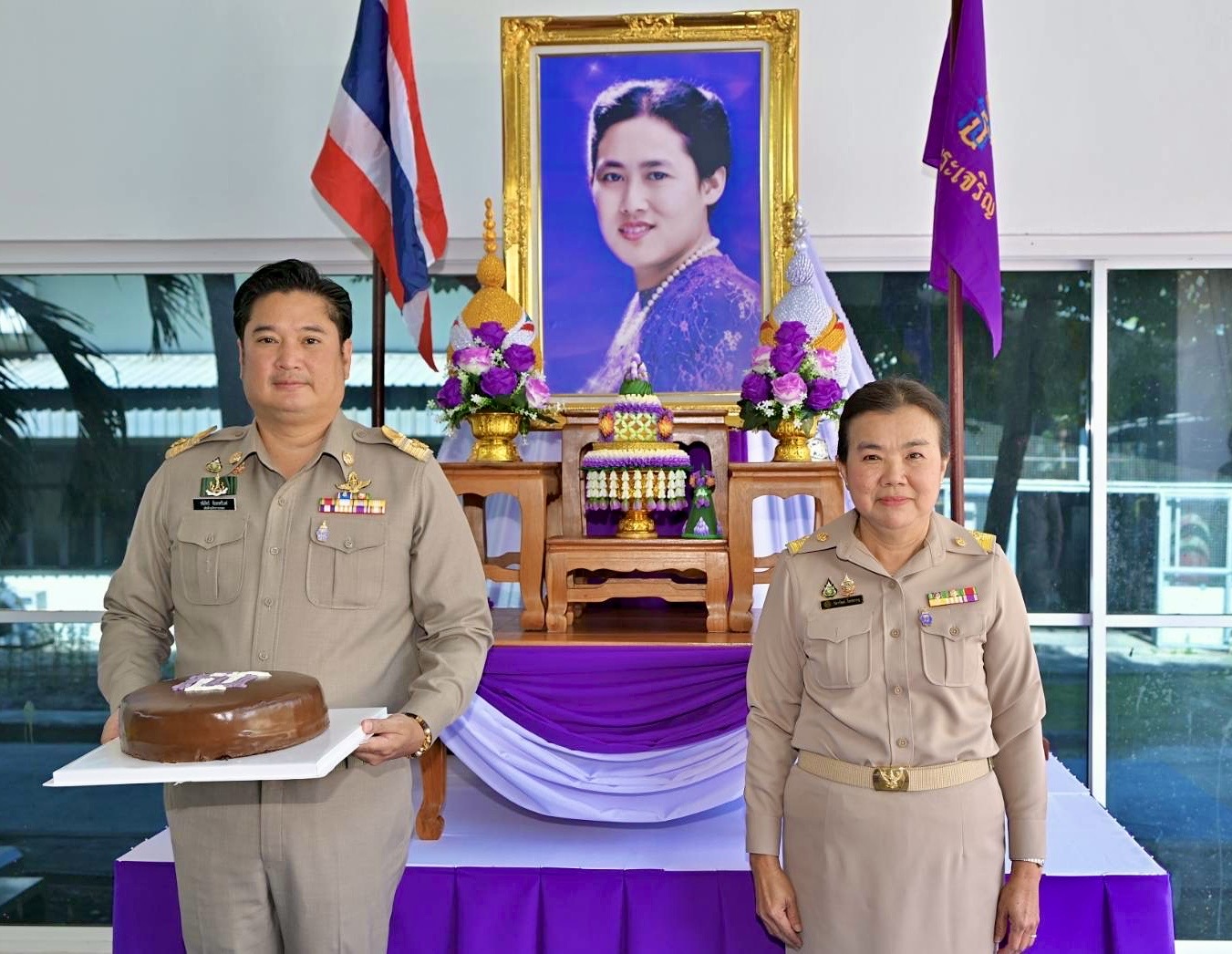 สมเด็จพระกนิษฐาธิราชเจ้า กรมสมเด็จพระเทพรัตนราชสุดาฯ สยามบรมราชกุมารี พระราชทานเค้กให้กับกรมวิชาการเกษตร เนื่องในวาระดิถีขึ้นปีใหม่ พุทธศักราช 2568 6 824401