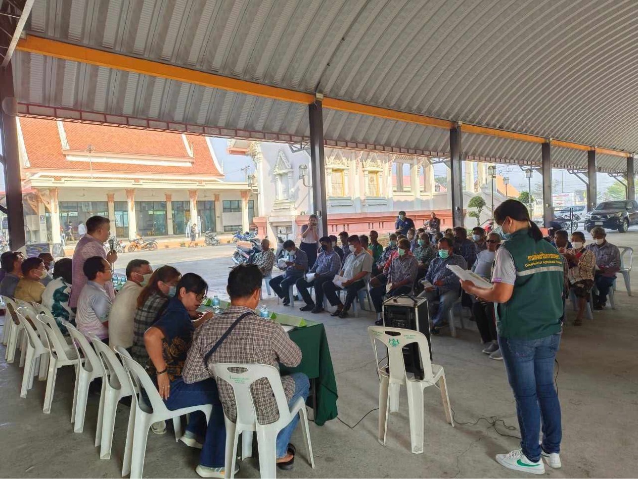 เกษตรอำเภอบางเสาธงร่วมกับอำเภอบางเสาธงและ อบต.บางเสาธง ลงนาม MOU ส่งเสริมการหยุดเผาในพื้นที่เกษตร 5 S 11059579