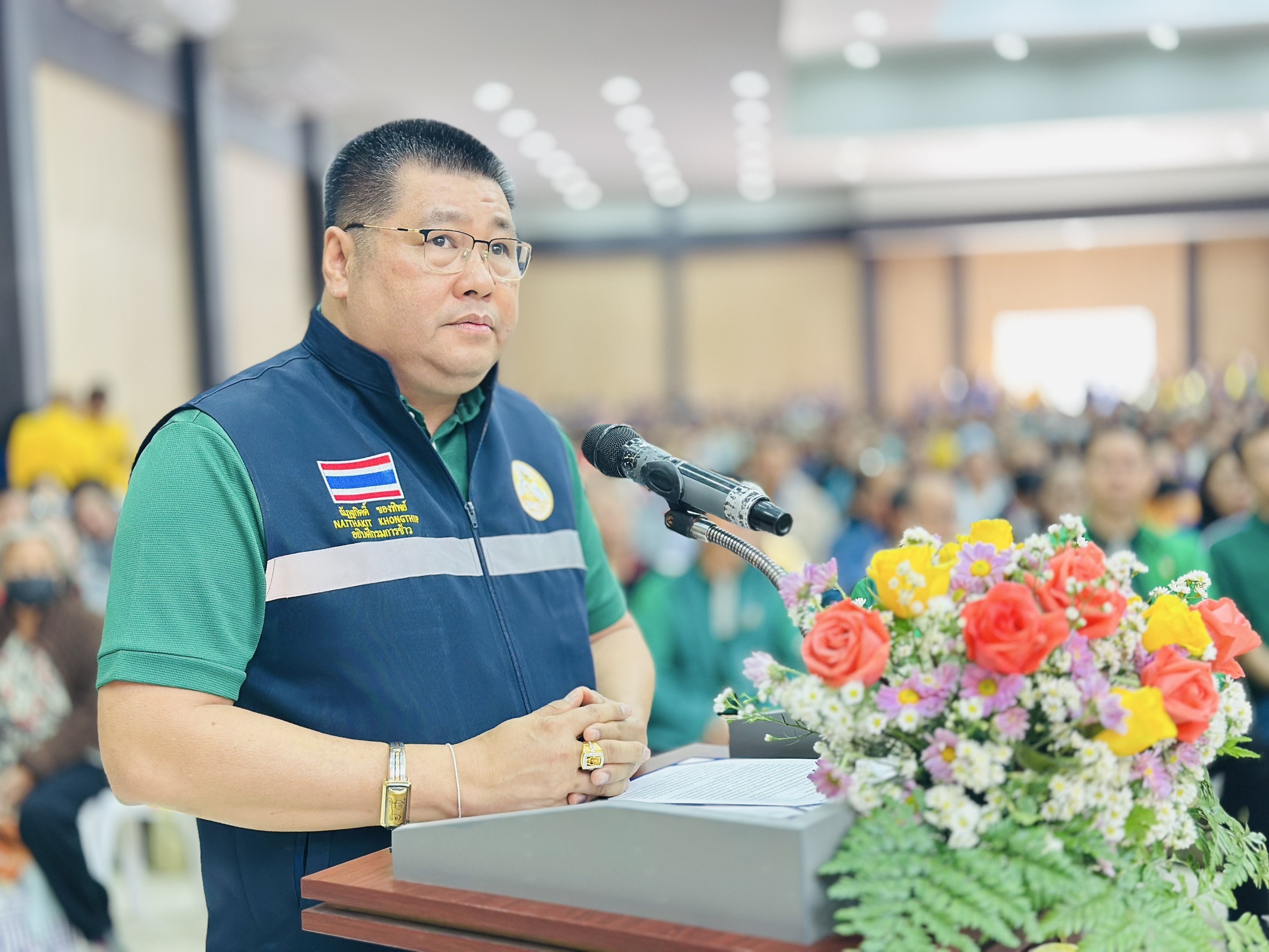 รมว.เกษตรฯ เปิดงานถ่ายทอดเทคโนโลยีขยายศักยภาพการผลิตเมล็ดพันธุ์ข้าวและข้าวคุณภาพดี ณ หนองบัวลำภู 9 S 11157563