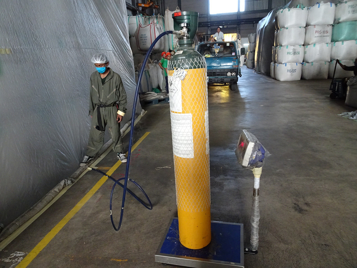 กรมวิชาการเกษตรเปิดมิติใหม่กำจัดแมลงศัตรูหลังเก็บเกี่ยว ชงใช้สารรมอีโคฟูมและเวเปอร์ฟอสกำจัด ใช้เวลาน้อย ปลอดภัย ไม่กระทบคุณภาพผลผลิต 9 07