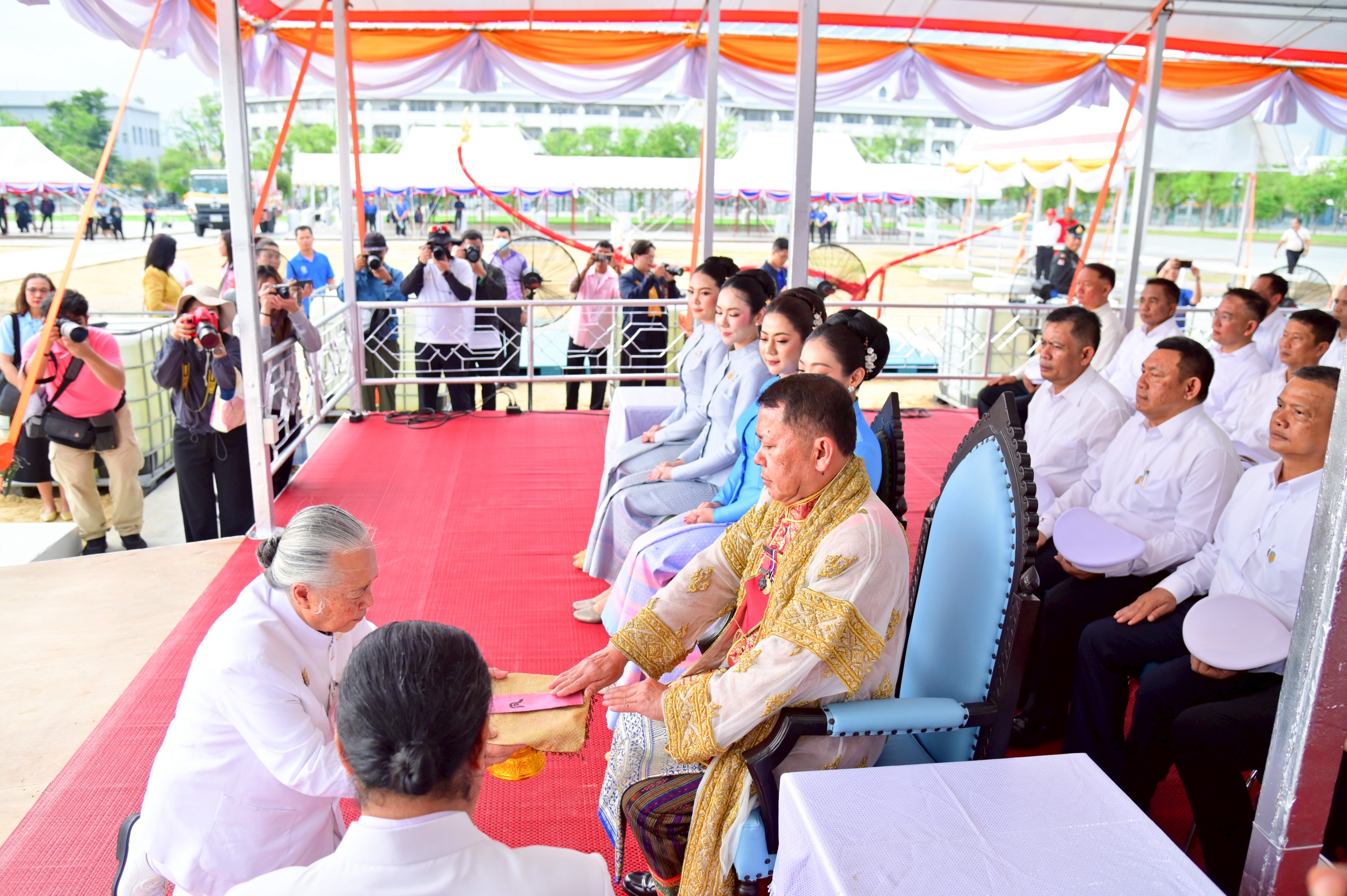 กระทรวงเกษตรและสหกรณ์ จัดซ้อมใหญ่ “พระราชพิธีพืชมงคลฯ” ประจำปี 2568 ณ มณฑลพิธีท้องสนามหลวง 5 15 1