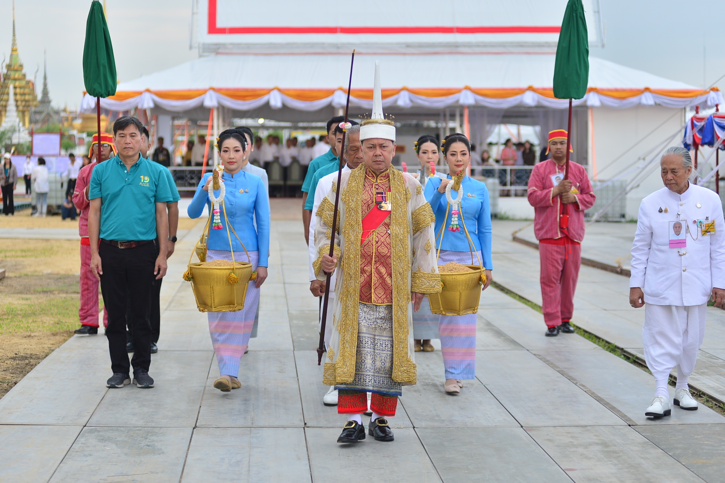 กระทรวงเกษตรและสหกรณ์ จัดซ้อมใหญ่ “พระราชพิธีพืชมงคลฯ” ประจำปี 2568 ณ มณฑลพิธีท้องสนามหลวง 11 21
