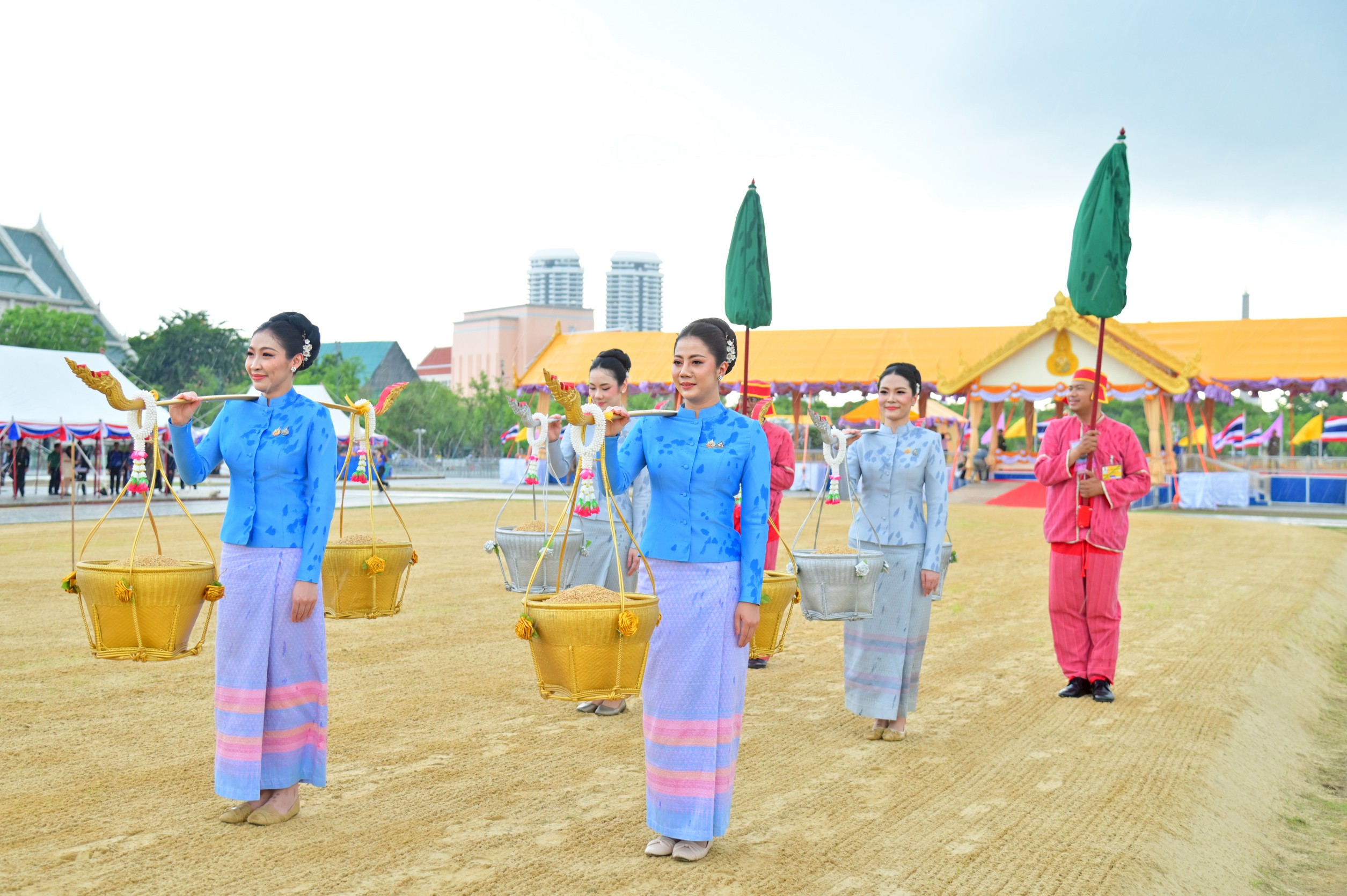 กระทรวงเกษตรและสหกรณ์ จัดซ้อมใหญ่ “พระราชพิธีพืชมงคลฯ” ประจำปี 2568 ณ มณฑลพิธีท้องสนามหลวง 12 25 2