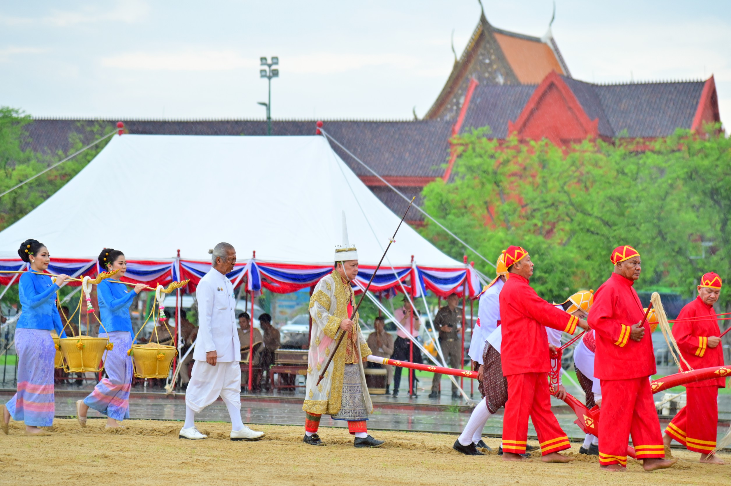 กระทรวงเกษตรและสหกรณ์ จัดซ้อมใหญ่ “พระราชพิธีพืชมงคลฯ” ประจำปี 2568 ณ มณฑลพิธีท้องสนามหลวง 14 29