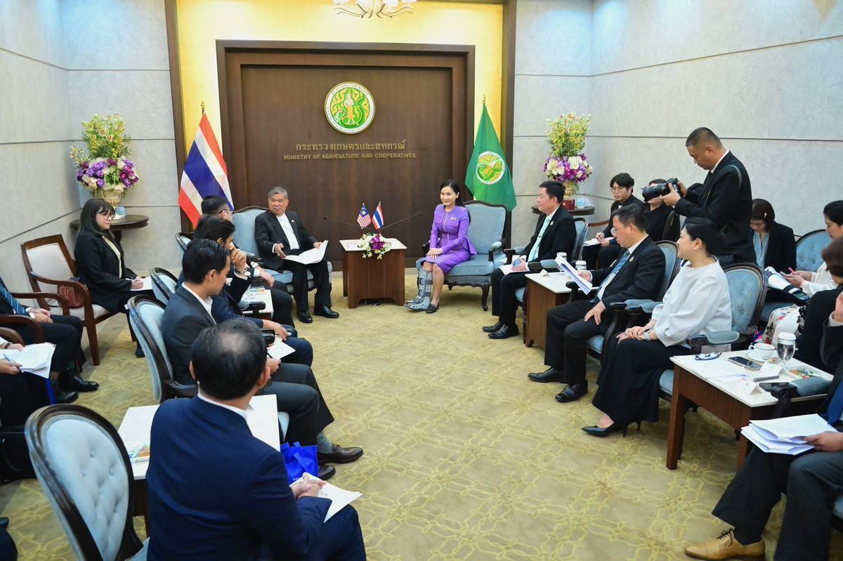 “รมว.นฤมล” หารือ รมว.เกษตรฯ มาเลเซีย ขับเคลื่อนความร่วมมือด้านเกษตรระหว่างกัน พร้อมผลักดันส่งออกสินค้าปศุสัตว์จากไทยไปมาเลเซีย 6 3445188