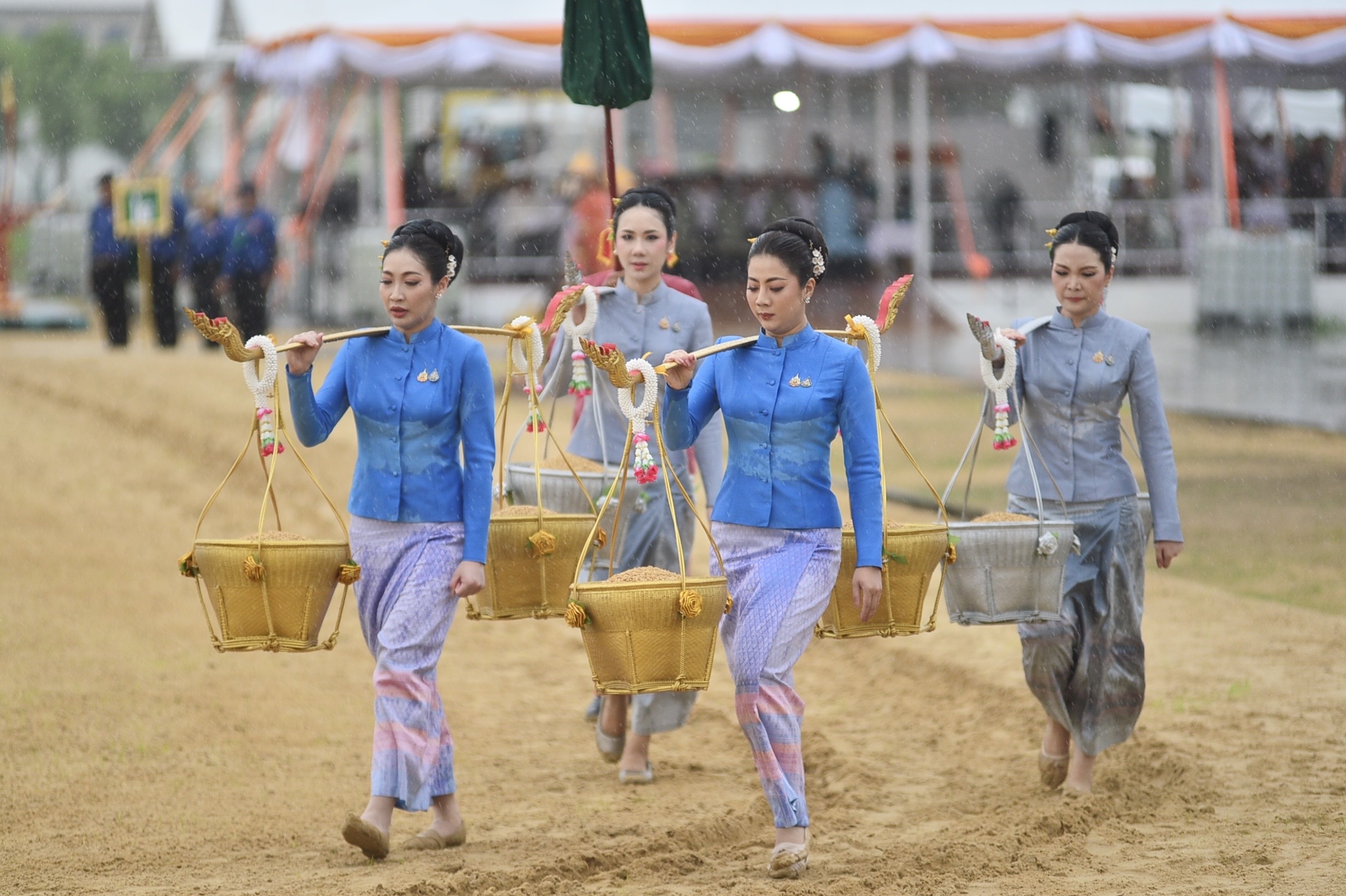 กระทรวงเกษตรและสหกรณ์ จัดซ้อมใหญ่ “พระราชพิธีพืชมงคลฯ” ประจำปี 2568 ณ มณฑลพิธีท้องสนามหลวง 18 36