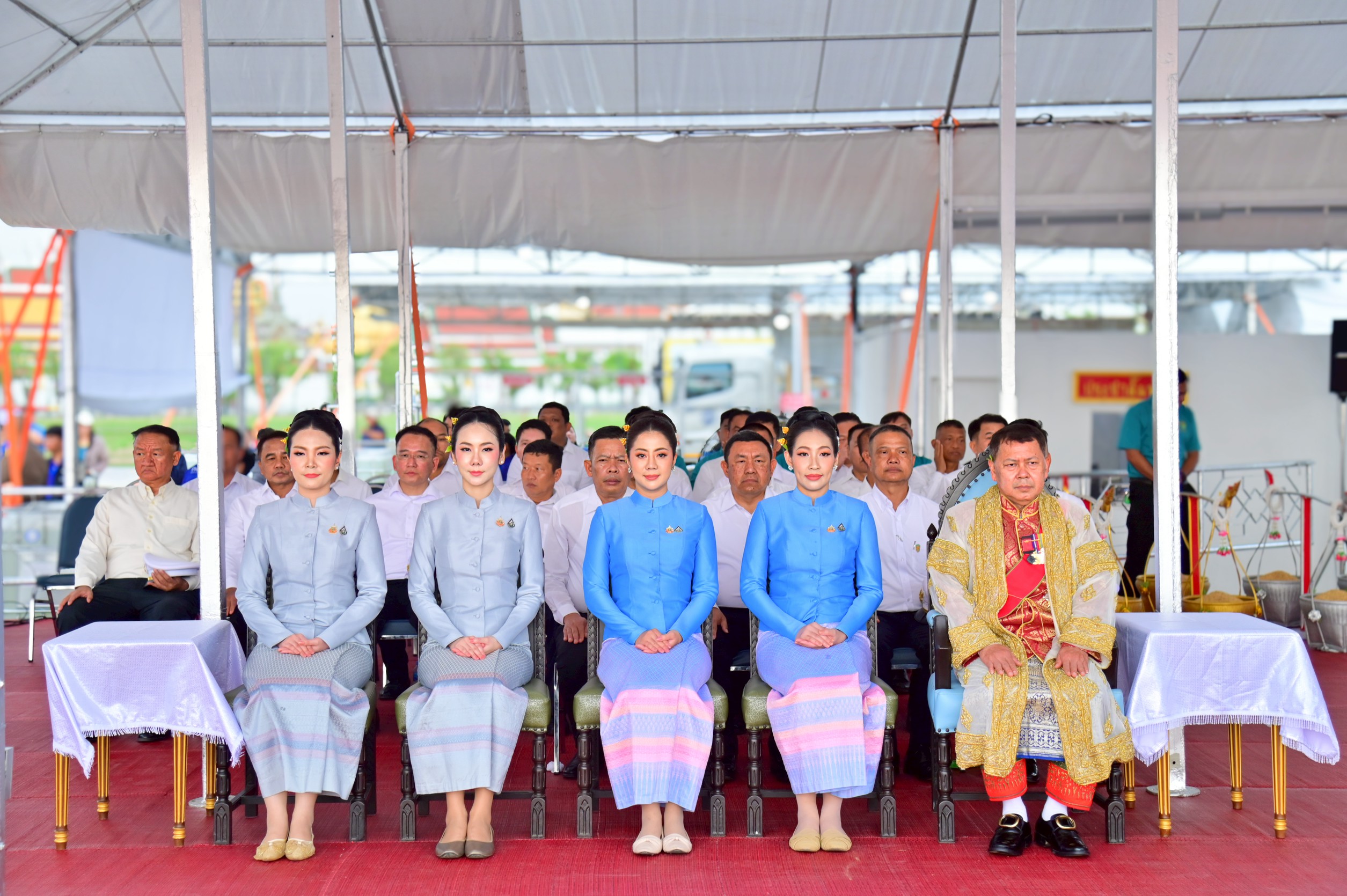 กระทรวงเกษตรและสหกรณ์ จัดซ้อมใหญ่ “พระราชพิธีพืชมงคลฯ” ประจำปี 2568 ณ มณฑลพิธีท้องสนามหลวง 4 4