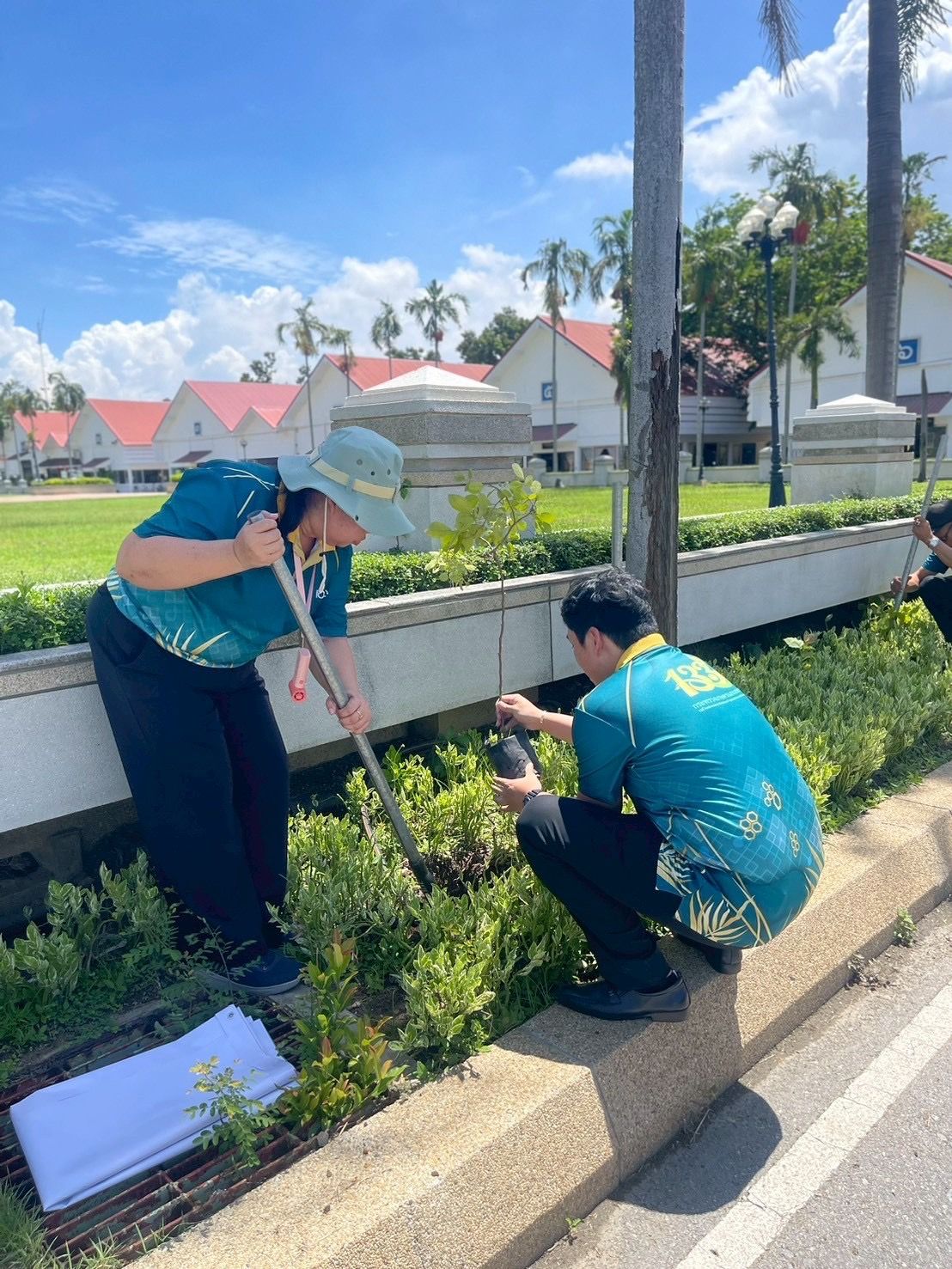 เกษตรร่วมปลูกต้นไม้ เนื่องใน 986792