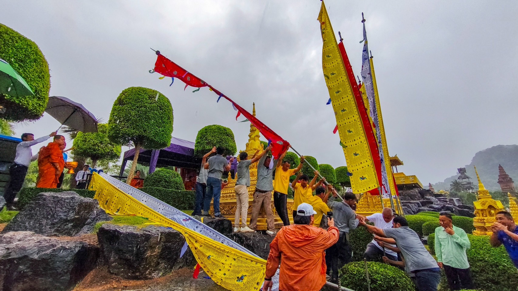สวนนงนุชพัทยา ร่วมเฉลิมฉลองสายสัมพันธ์ไทย–ภูฏาน ด้วยธงมนตรารูปแบบใหม่ 6 S 4416721