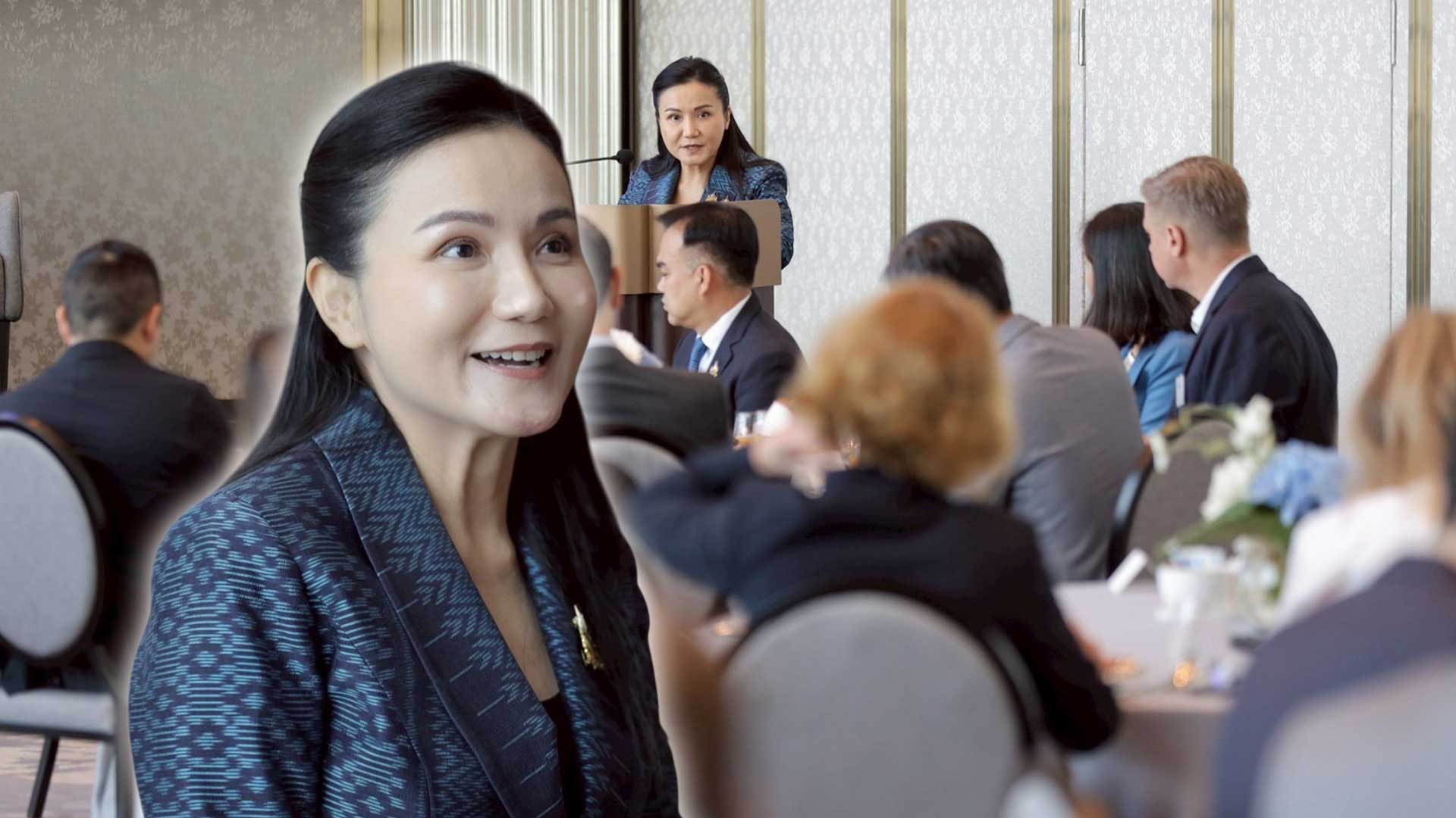 รมว.นฤมล ประกาศจุดแข็งภาคการเกษตรไทย มุ่งผลักดันระบบอาหารปล่อยคาร์บอนต่ำ บนเวทีประชุมระดับภูมิภาค First Movers Coalition โดย World Economic Forum 1 นฤมล ประกาศจุดแข็ง3