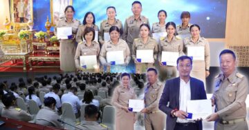 ฝนหลวงฯ จัดพิธีรับมอบ3 3