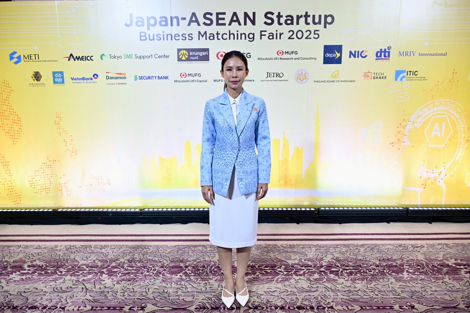 เลขาฯ รมว.กษ. ร่วมพิธีเปิดงาน Japan-ASEAN Startup Business Meeting Fair 2025 สนับสนุนการเติบโตทางเศรษฐกิจอย่างยั่งยืน 2 1 4