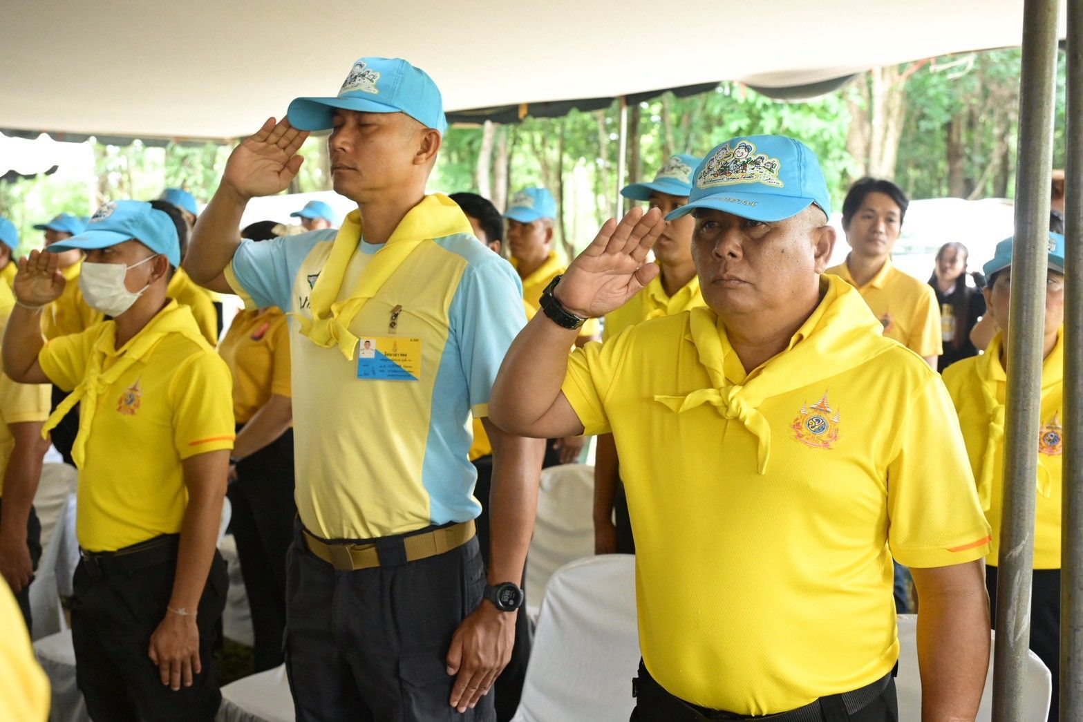 กระทรวงเกษตรและสหกรณ์ เปิดโครงการนำร่องการปลูกไผ่หนามเป็นรั้วธรรมชาติเสริมแนวคูกันช้าง เพื่อป้องกันช้างป่าบุกรุกเข้าพื้นที่ชุมชน พื้นที่การเกษตรในพื้นที่สระแก้ว เฉลิมพระเกียรติสมเด็จพระนางเจ้าฯ พระบรมราชินี 5 1059765