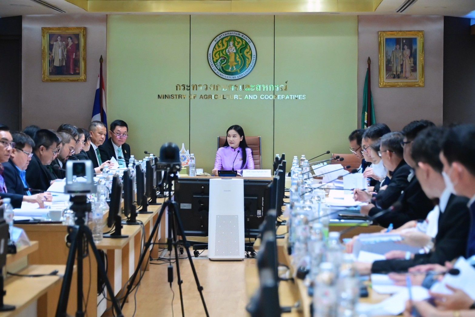 “รมว.นฤมล” ประชุมคณะอนุกรรมการฯ EUDR ตั้งเป้าผลักดันเกษตรกรไทยไม่รุกรานป่า รักษามาตรฐานกลุ่ม Low Risk พร้อมแต่งตั้งคณะทำงานฯ 4 ด้านหลัก เพื่อยกระดับเกษตรไทยในระดับสากล 3 1246374