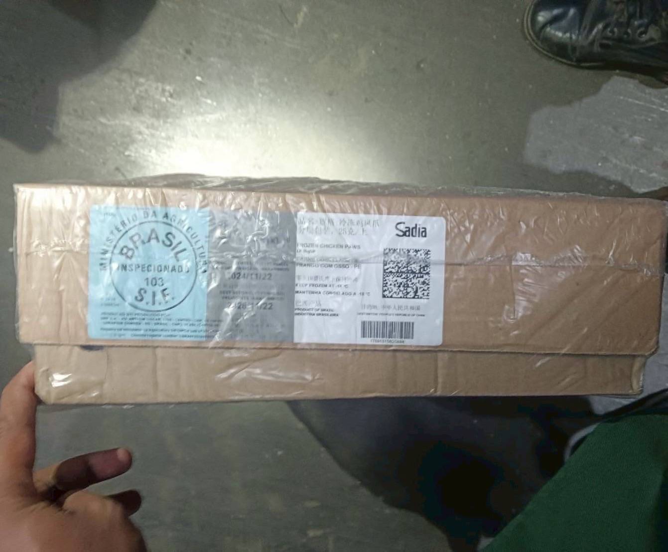 จับขาไก่เถื่อนกว่า 346 ตัน ลอบนำเข้าเก็บห้องเย็นสมุทรสาคร 8 291411