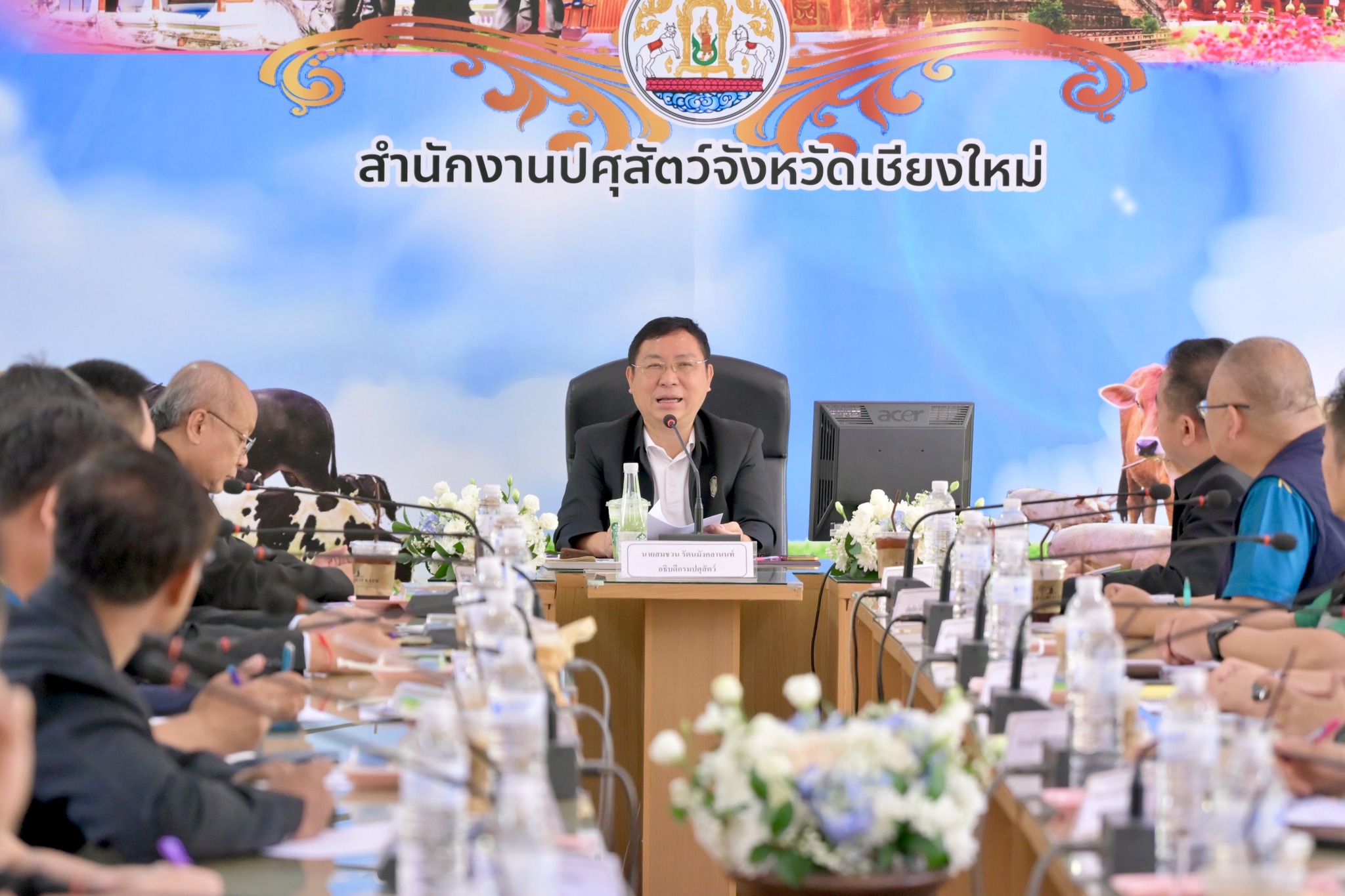 อธิบดีกรมปศุสัตว์ เป็นประธานการประชุมคณะกรรมการขับเคลื่อนนโยบายของกรมปศุสัตว์ระดับพื้นที่ (DLD Co-ordinator : DLD-C) จังหวัดเชียงใหม่ 6 505752303 1021211253455135 3045137619408239664 n