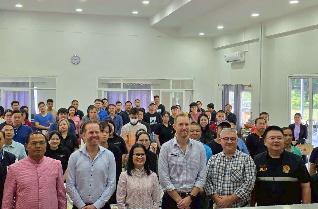 กรมปศุสัตว์ผนึกกำลังออสเตรเลีย เปิดการอบรมการตัดแต่งเนื้อโค (Master Butcher) สำหรับเกษตรกรและผู้ประกอบการโคเนื้อภาคอีสาน มุ่งยกระดับโคเนื้อไทยสู่สากล 5 S 14106655