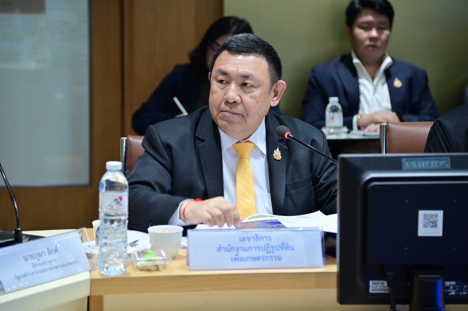 รัฐมนตรีช่วยเกษตรฯ ประชุมคณะทำงานขับเคลื่อนการจัดที่ดินทำกินในเขตปฏิรูปที่ดิน อ.จอมบึง จ.ราชบุรี 5 S 18169926