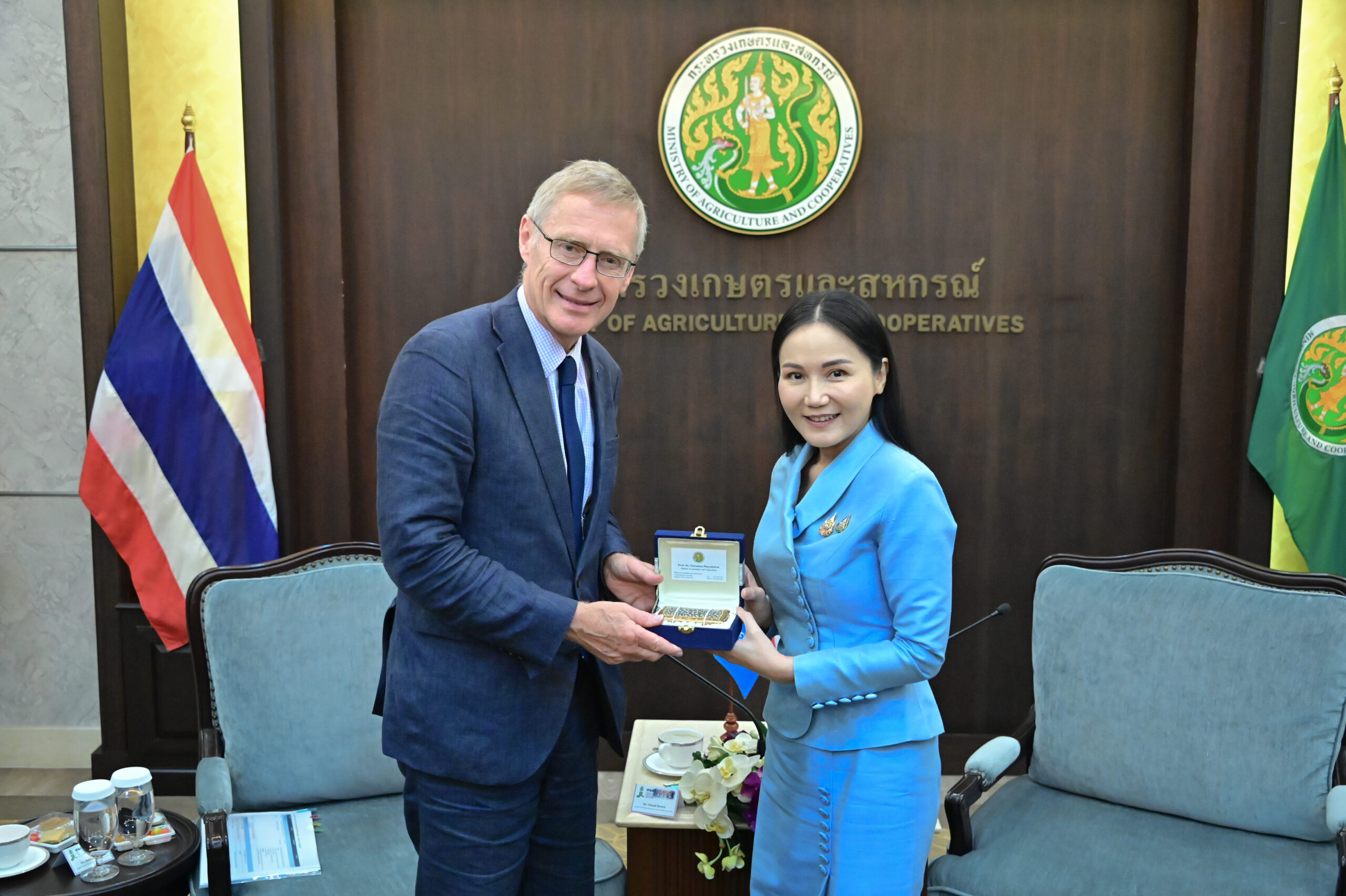 “รมว.นฤมล” กระชับสัมพันธ์ ไทย – IFAD เสริมแกร่งสำนักงานภูมิภาคเอเชียแปซิฟิก ยืนยัน ไทยพร้อมสนับสนุนเต็มที่ เพื่อยกระดับเกษตรกรรมให้เข้มแข็ง มั่นคง 9 S 18612267 scaled