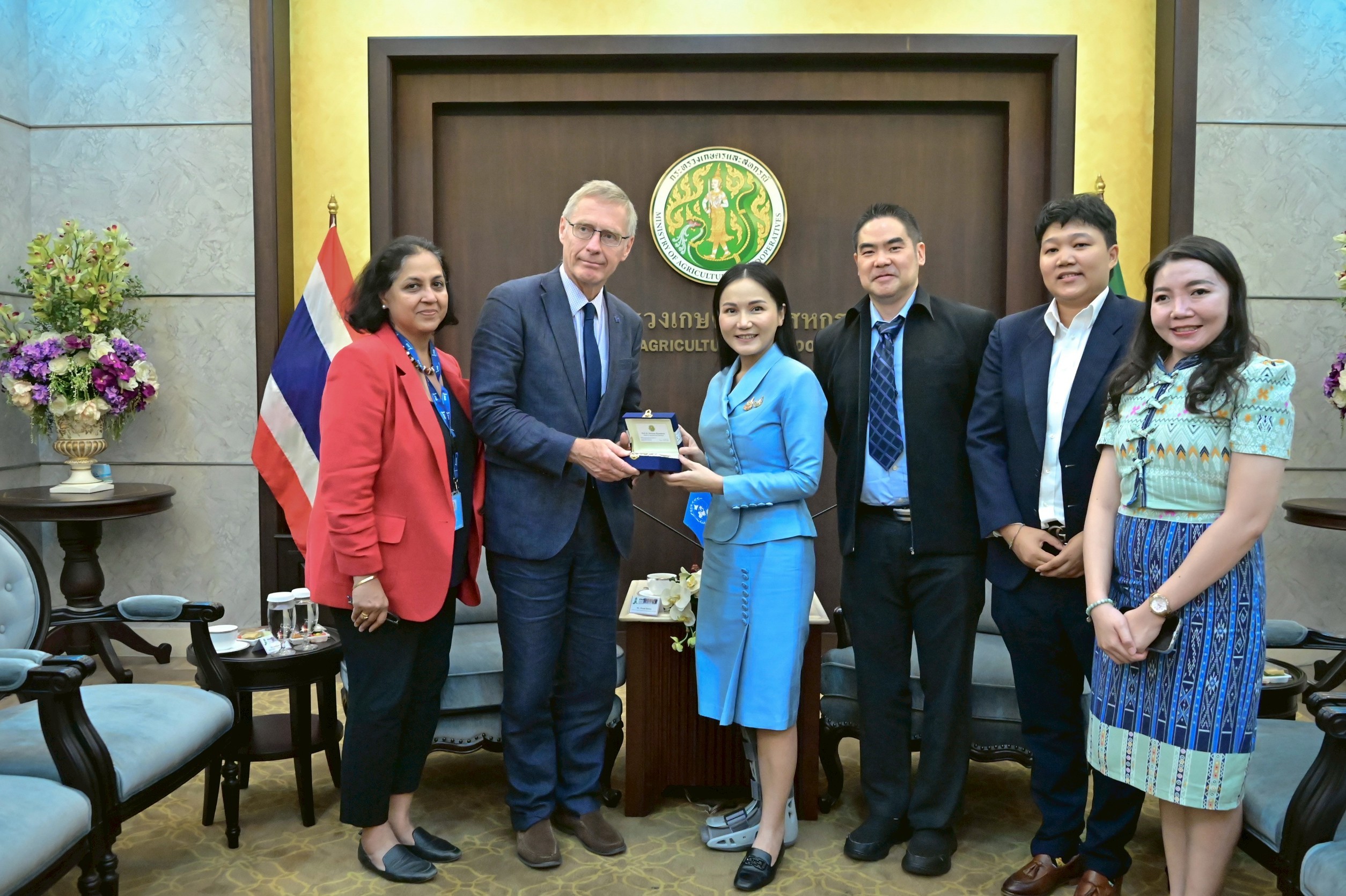 “รมว.นฤมล” กระชับสัมพันธ์ ไทย – IFAD เสริมแกร่งสำนักงานภูมิภาคเอเชียแปซิฟิก ยืนยัน ไทยพร้อมสนับสนุนเต็มที่ เพื่อยกระดับเกษตรกรรมให้เข้มแข็ง มั่นคง 2 messageImage 1750836425325