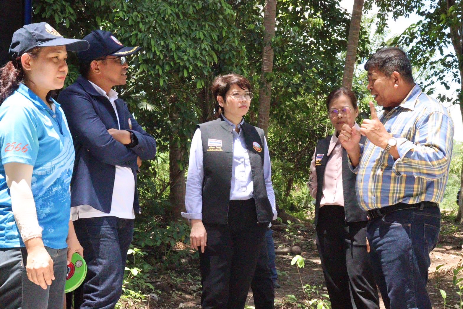 รองอธิบดีกรมพัฒนาที่ดิน ลงพื้นที่ ติดตามโครงการสร้างฝายชะลอน้ำเพื่อการอนุรักษ์ดินและน้ำ ของสพด.กาญจนบุรี 3 ข่าว301