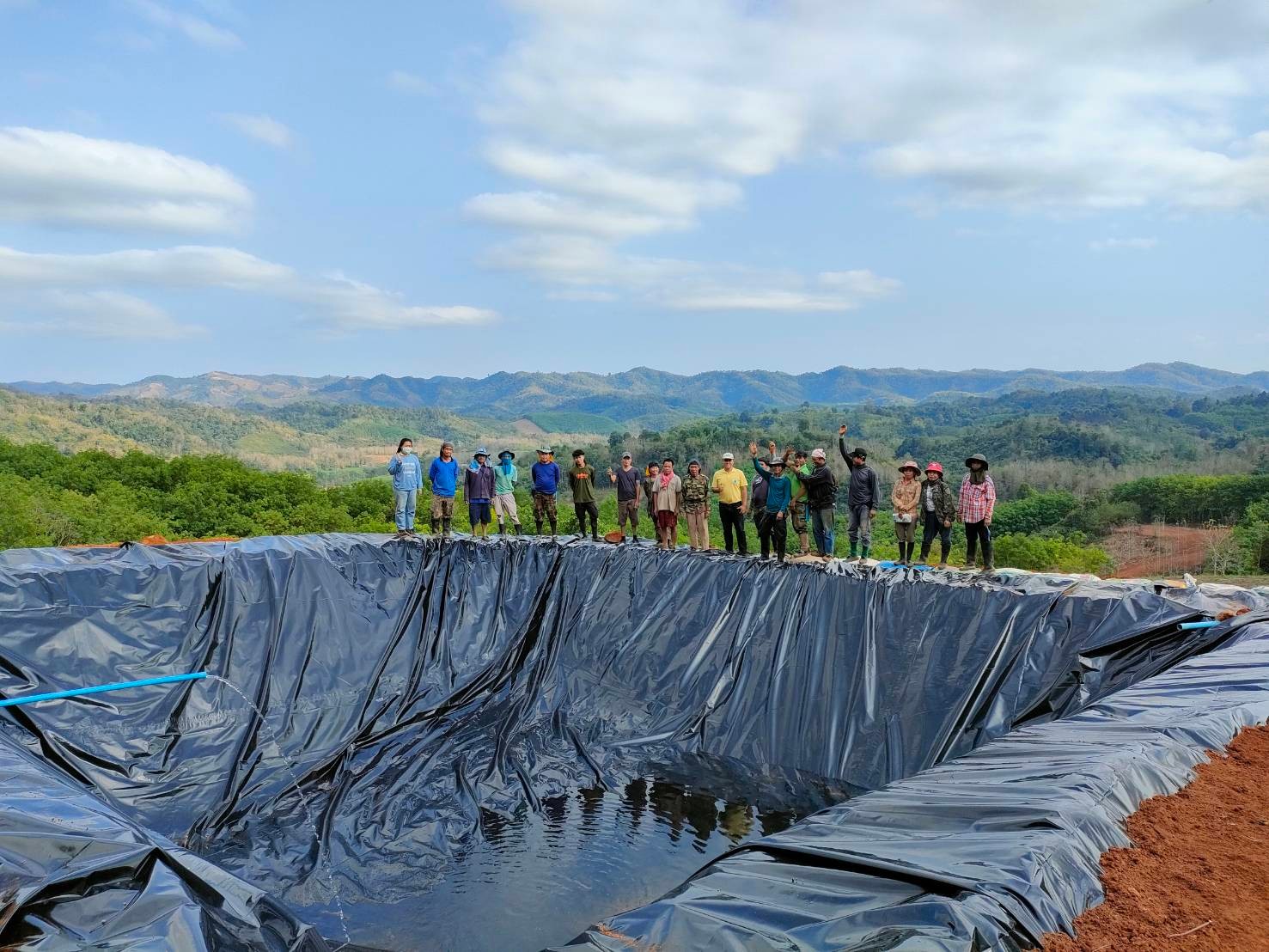สวพส. จัดการน้ำบนพื้นที่สูง…เปลี่ยนชีวิตชุมชน…สู่ความมั่นคงทางอาหารอย่างยั่งยืน 6 ภาพสวพส6
