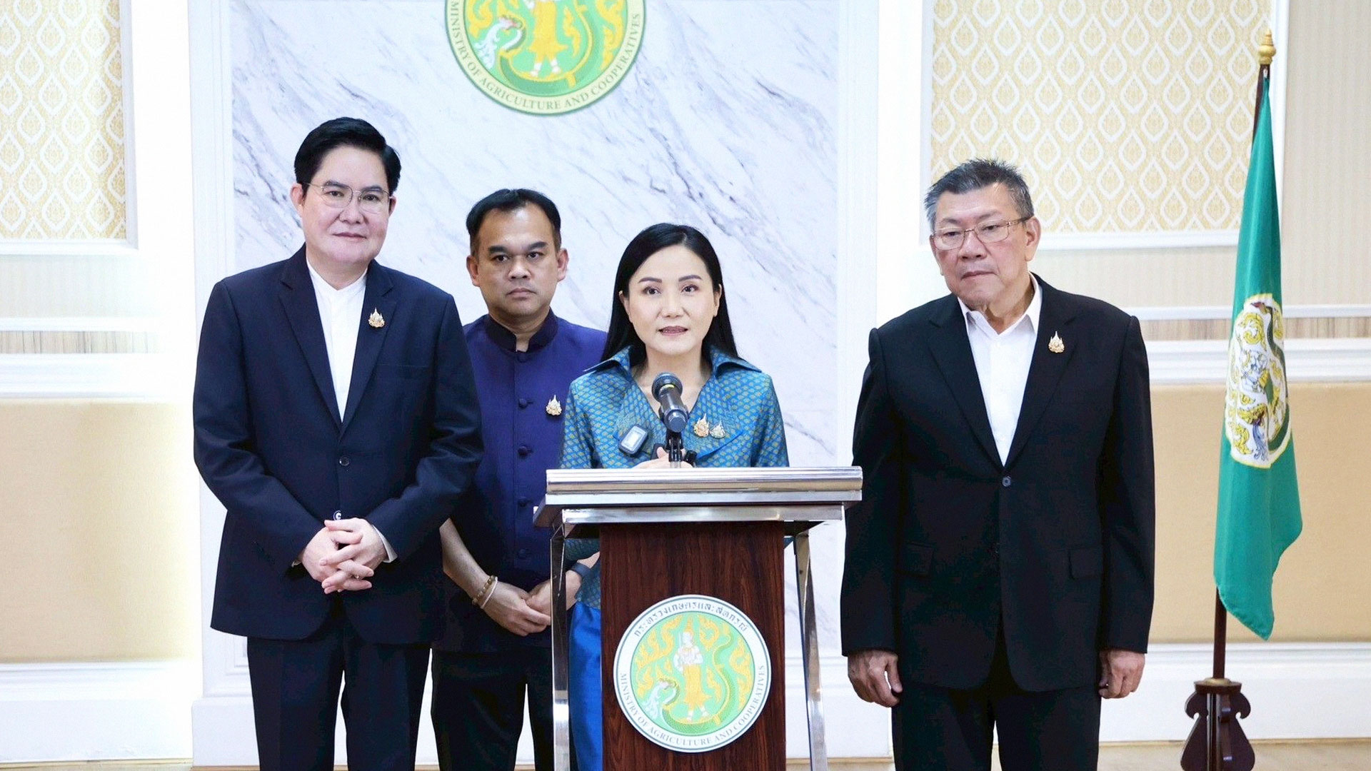 “รมว.นฤมล” ยืนยัน ปมขัดแย้งไทย-กัมพูชา ไม่กระทบส่งออกสินค้าภาคเกษตรไทย 1 รมว.นฤมล2แก