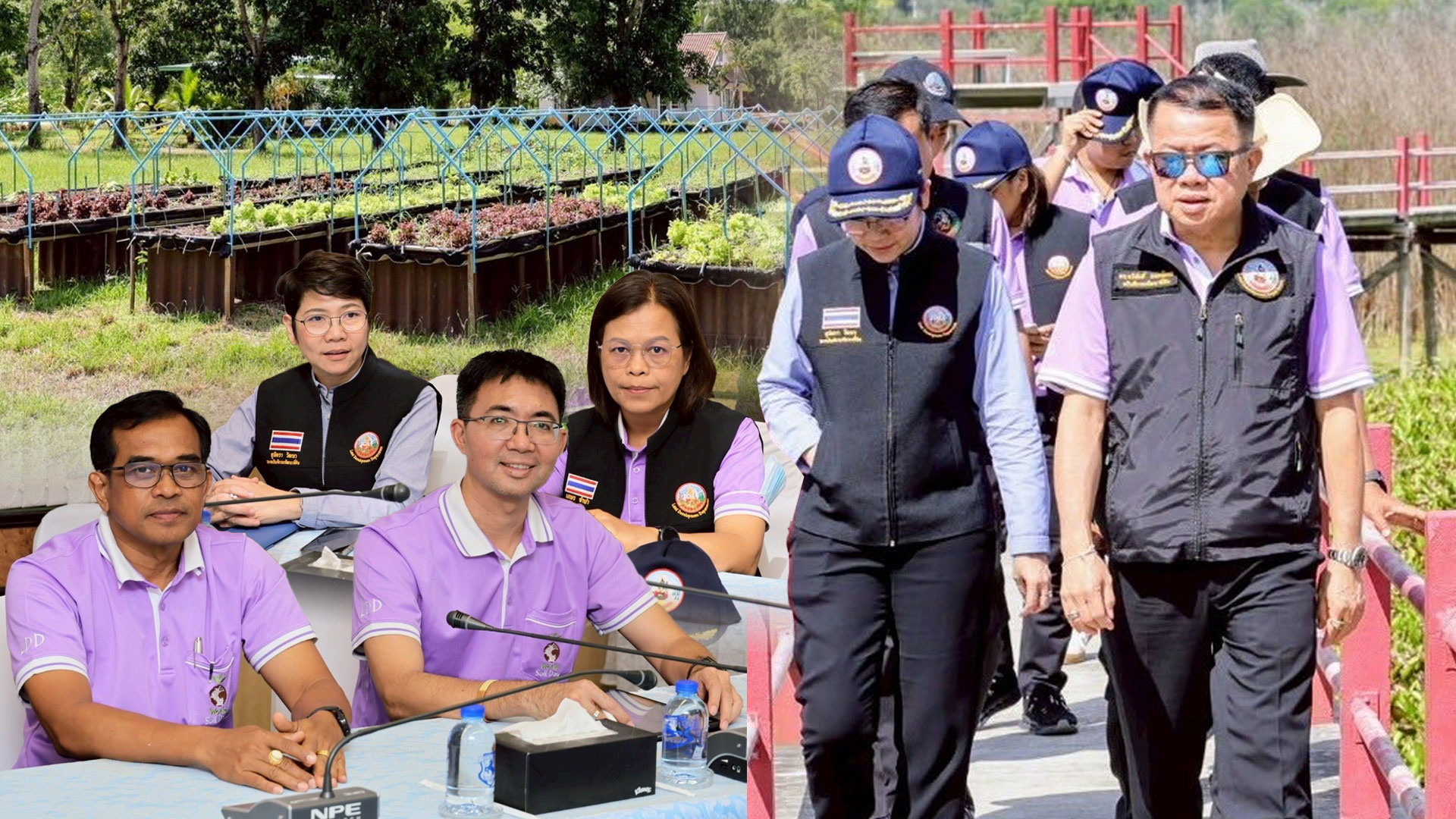 อธิบดีกรมพัฒนาที่ดินติดตามงาน ศูนย์ปฏิบัติการ ฯ ชัยพัฒนา-แม่ฟ้าหลวง 1 อธิบดีกรมพัฒนาที่ดิน2