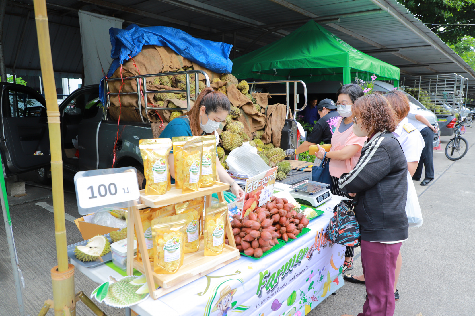 กรมส่งเสริมการเกษตร ปลื้ม ดันตลาดมังคุดคุณภาพ สดจากสวนแปลงใหญ่ถึงมือผู้บริโภคกระจายสินค้าเกษตรทะลุ 600 ตัน ผ่านตลาดเกษตรกรทั่วประเทศ 5 20250707010002 0ae9b42f