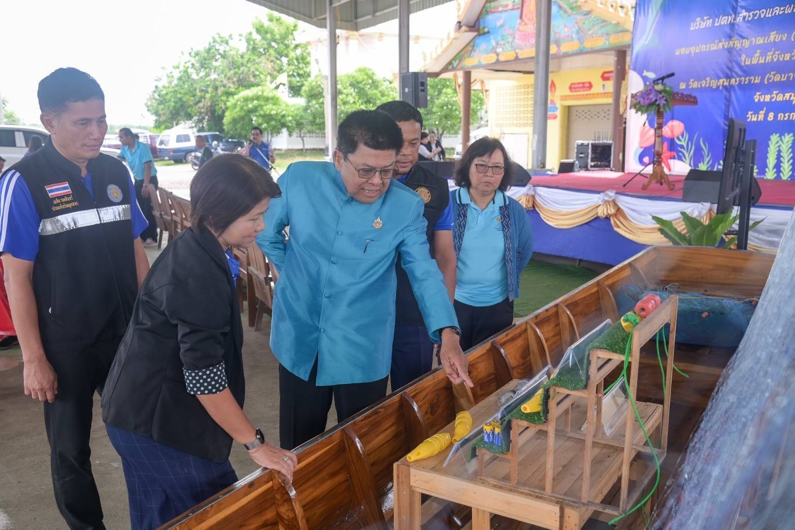 กรมประมงจับมือ ปตท. สนับสนุนอุปกรณ์ส่งสัญญาณเสียงความถี่สูง (Pinger) ปกป้องชีวิตสัตว์ทะเลเลี้ยงลูกด้วยนม หนุนการทำประมงด้วยความรับผิดชอบ สอดคล้องกฎหมายและข้อกำหนดการค้าระหว่างประเทศ 8 499699