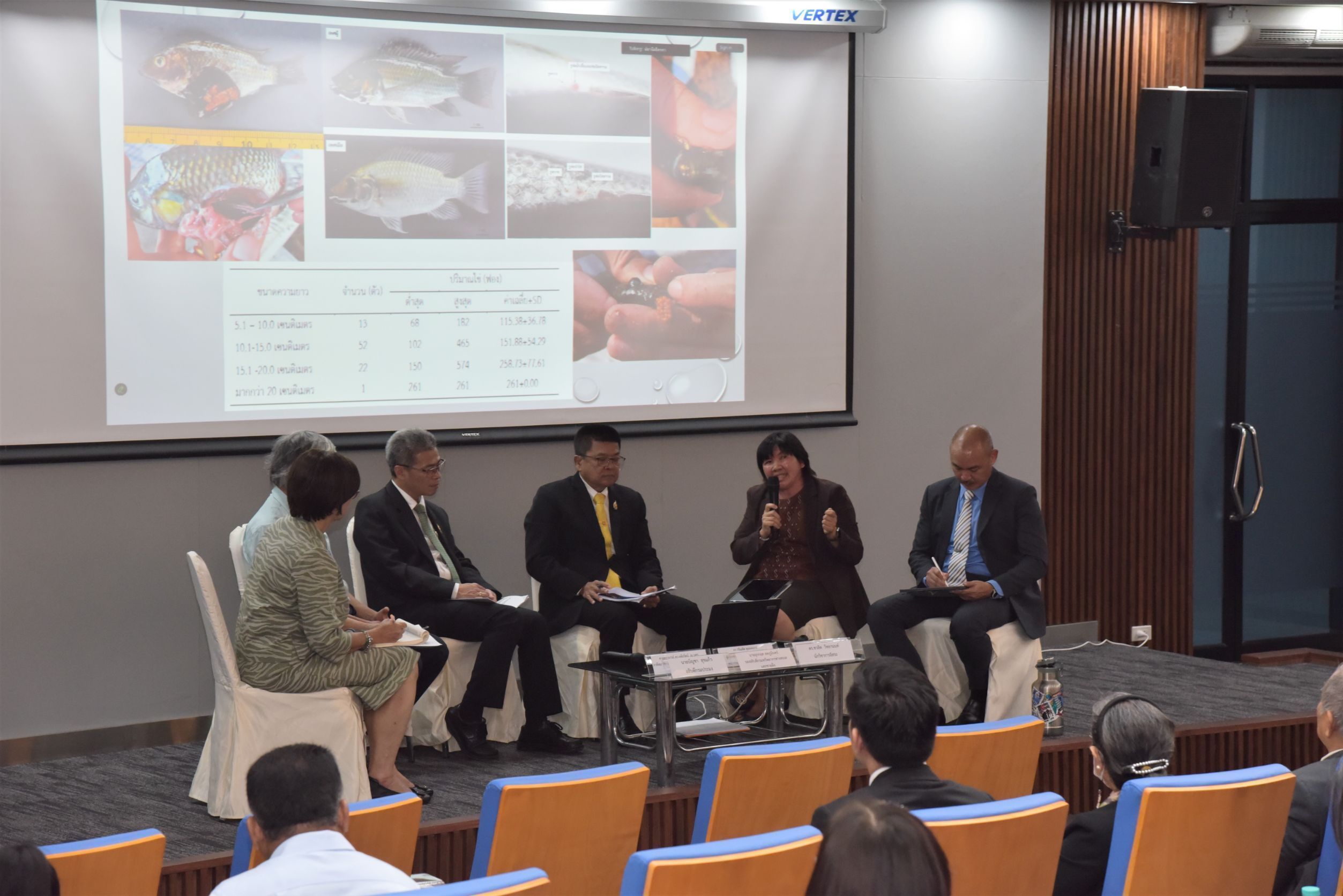 อธิบดีกรมประมง ร่วมเสวนา “ทางออกที่ยั่งยืนในการแก้ปัญหาปลาหมอคางดำ”เสริมพลังความร่วมมือทุกภาคส่วน มุ่งจัดการสัตว์น้ำต่างถิ่นรุกรานอย่างยั่งยืน 5 510647