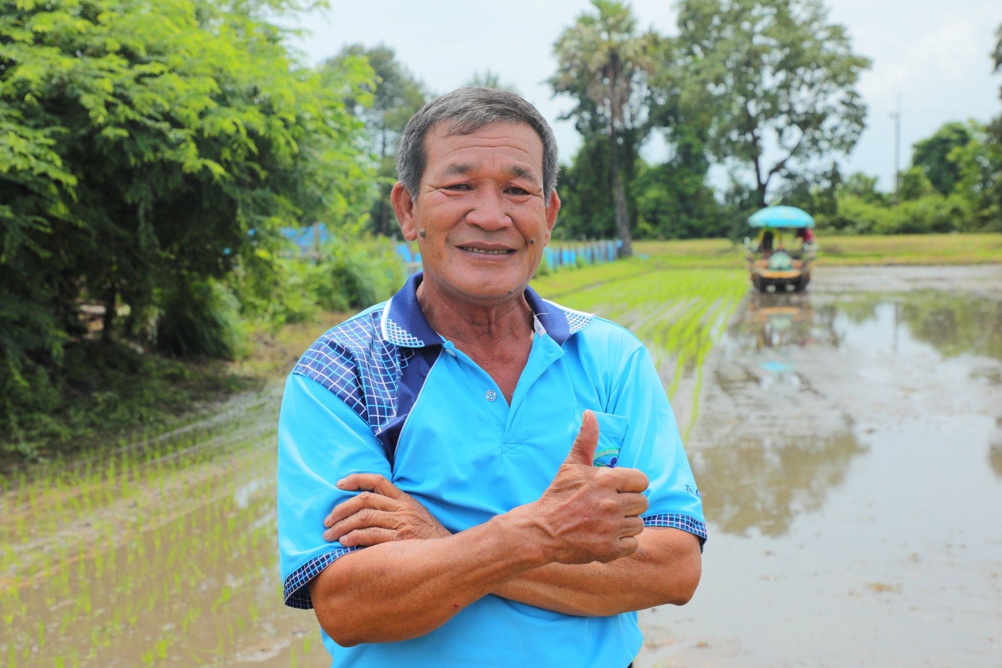 กรมข้าวนำคณะสื่อสัญจรดูงาน การเพิ่มประสิทธิภาพการผลิตข้าวของเกษตรกรผู้ประสบอุทกภัย ภายใต้โครงการเสริมสร้างศักยภาพการผลิตเมล็ดพันธุ์ข้าวของศูนย์ข้าวชุมชน ณ จังหวัดสกลนคร 5 889643