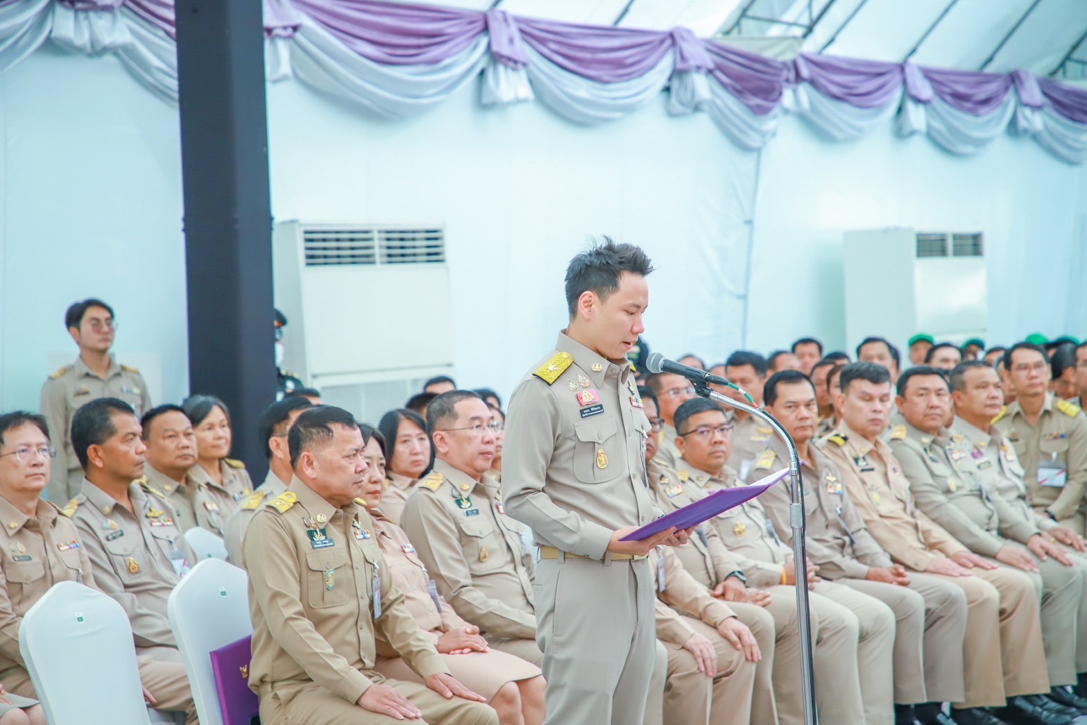 กรมสมเด็จพระเทพรัตนราชสุดา ฯ สยามบรมราชกุมารี เสด็จฯ เป็นองค์ประธานเปิดงานชุมนุมยุวเกษตรกรระดับประเทศ ประจำปี 2568 ภายใต้แนวคิด “ยุวเกษตรกรนวัตกรรม : สร้างสรรค์เกษตรยุคใหม่ ใส่ใจสิ่งแวดล้อม สู่ความยั่งยืน 7 S 19333157