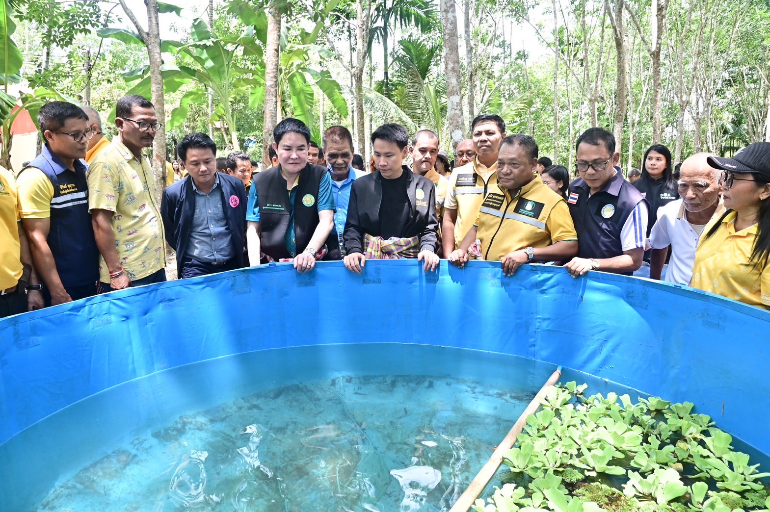 “รมว.อรรถกร” เปิดตัว “สวนยางอารยเกษตร” พัทลุงโมเดล ดึงนวัตกรรมแก๊สเอทธิลีน ร่วมกับติดระบบน้ำในสวนยางพารา เพิ่มความชุ่มชื้นและผลผลิตยาง 9 S 19587493