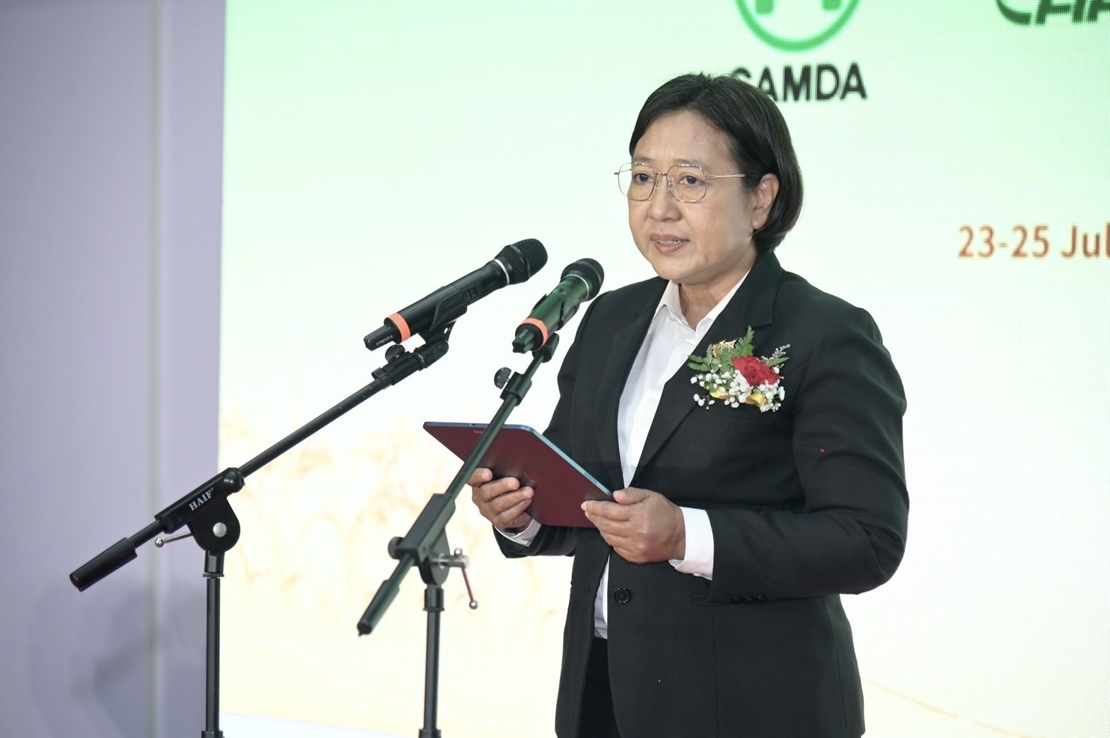 “รองปลัดฯ ภัทราภรณ์” เปิดงาน CIAME Asia 2025 มหกรรมเครื่องจักรกลการเกษตรนานาชาติ ร่วมผลักดันเทคโนโลยีเพื่อยกระดับภาคเกษตรของไทย 2 S 19783940