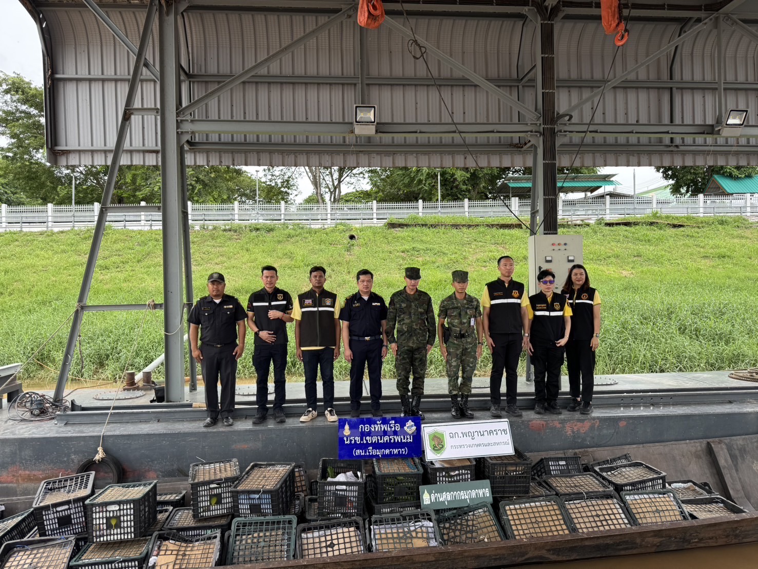 “ฉก.พญานาคราช” จับอะโวคาโดเถื่อนน้ำหนัก 1,750 กิโลกรัม จังหวัดมุกดาหาร 3 S 49029129