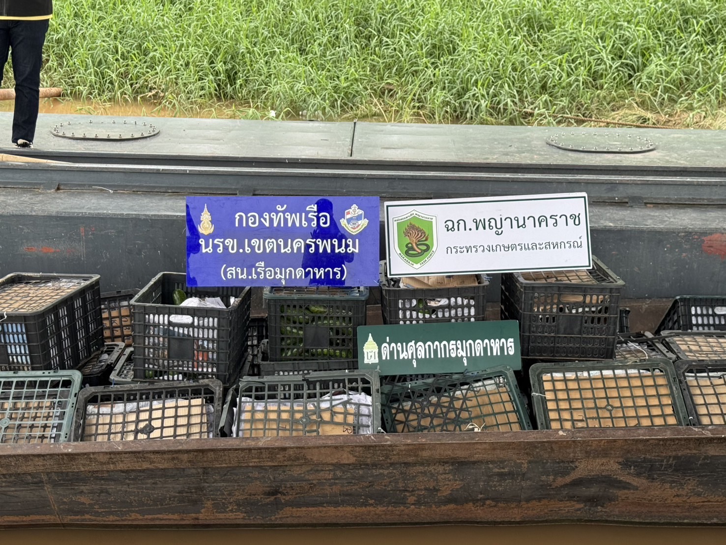 “ฉก.พญานาคราช” จับอะโวคาโดเถื่อนน้ำหนัก 1,750 กิโลกรัม จังหวัดมุกดาหาร 4 S 49029130